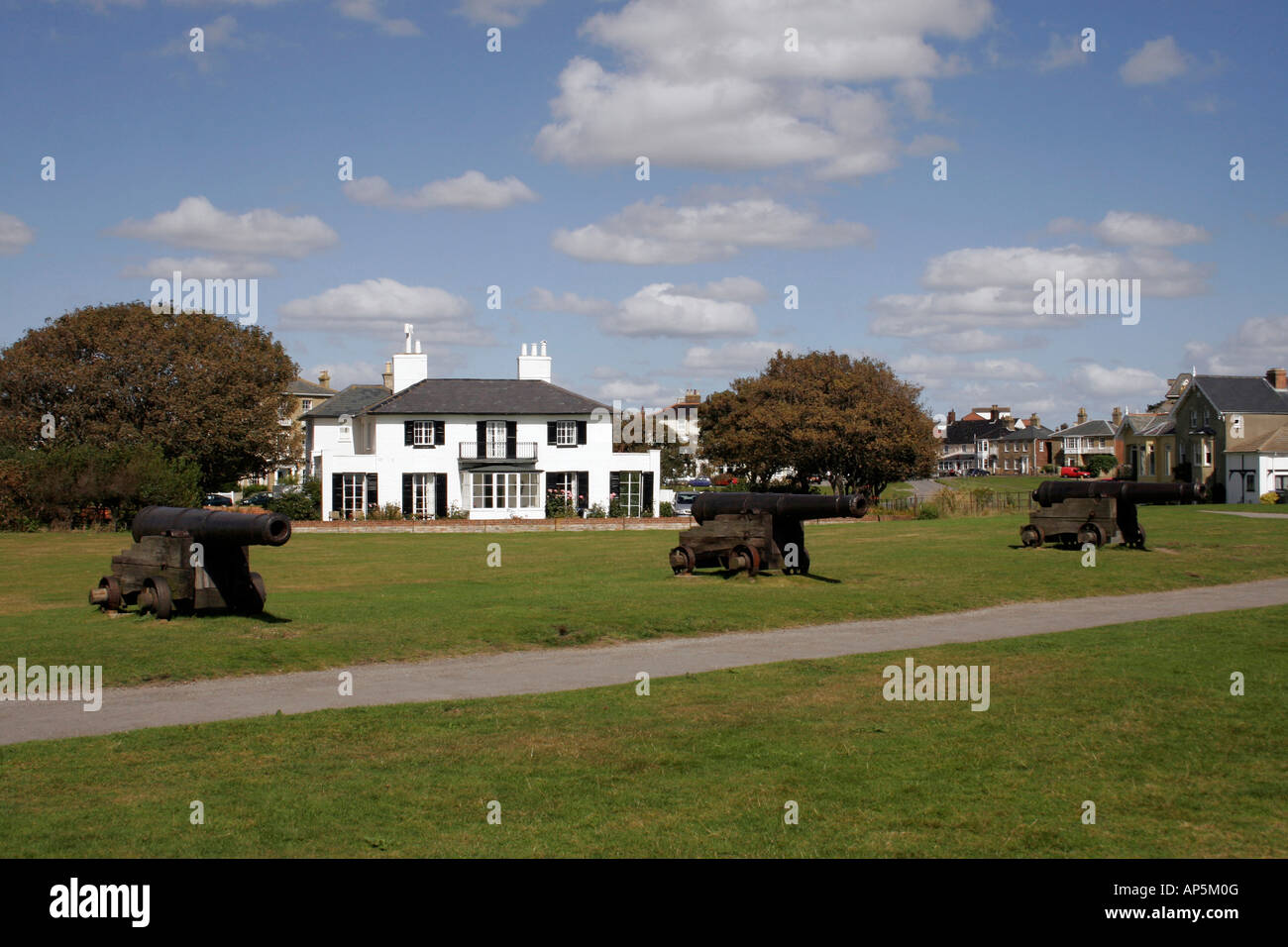 GUN HILL SOUTHWOLD. SUFFOLK. UK Stock Photo Alamy