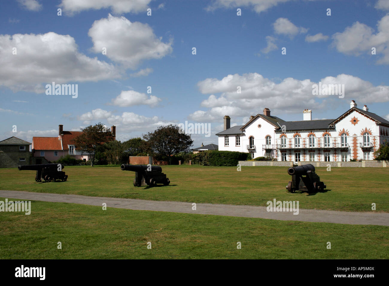 GUN HILL SOUTHWOLD. SUFFOLK. UK Stock Photo Alamy