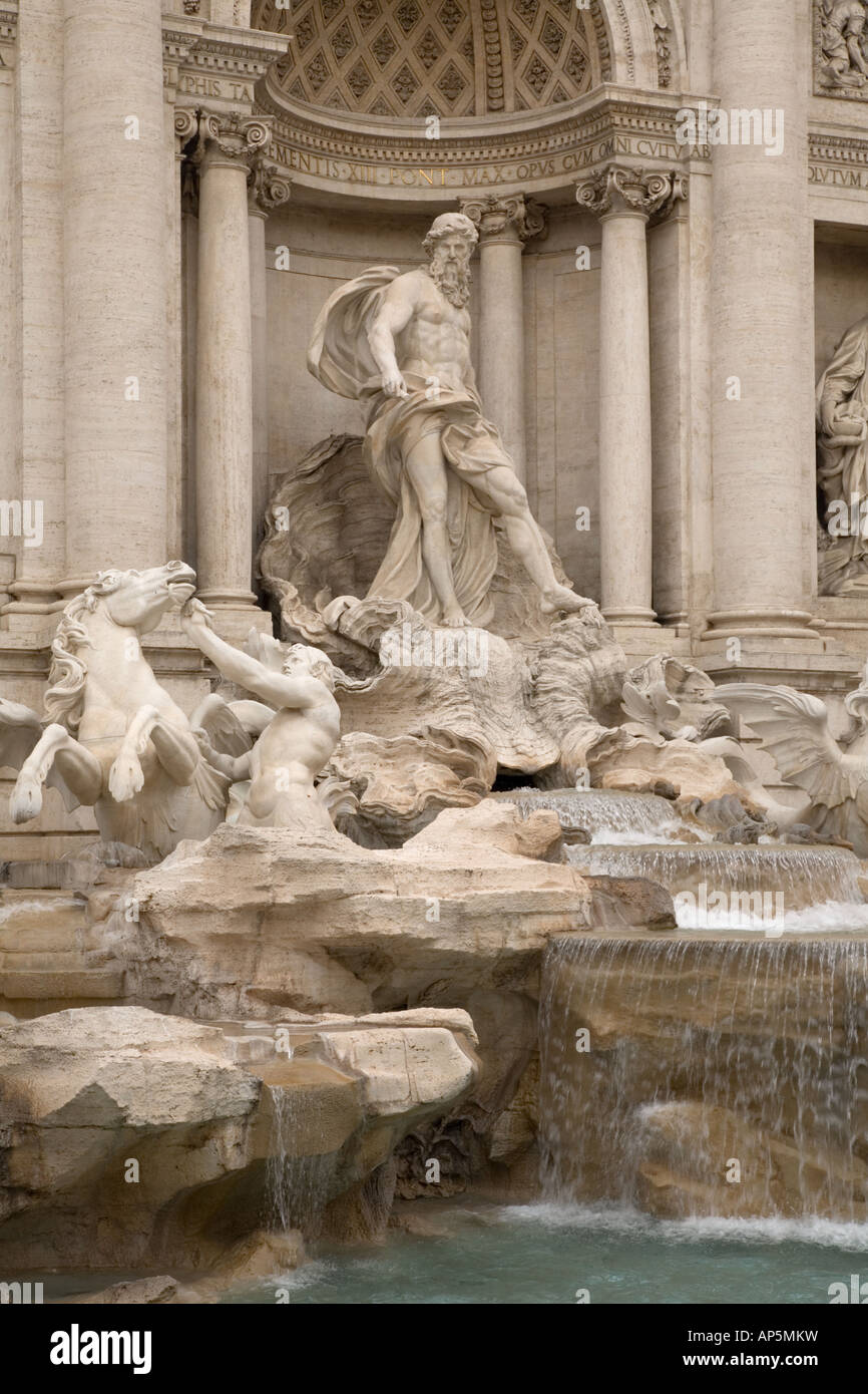 The Trevi Fountain Rome Italy Stock Photo - Alamy
