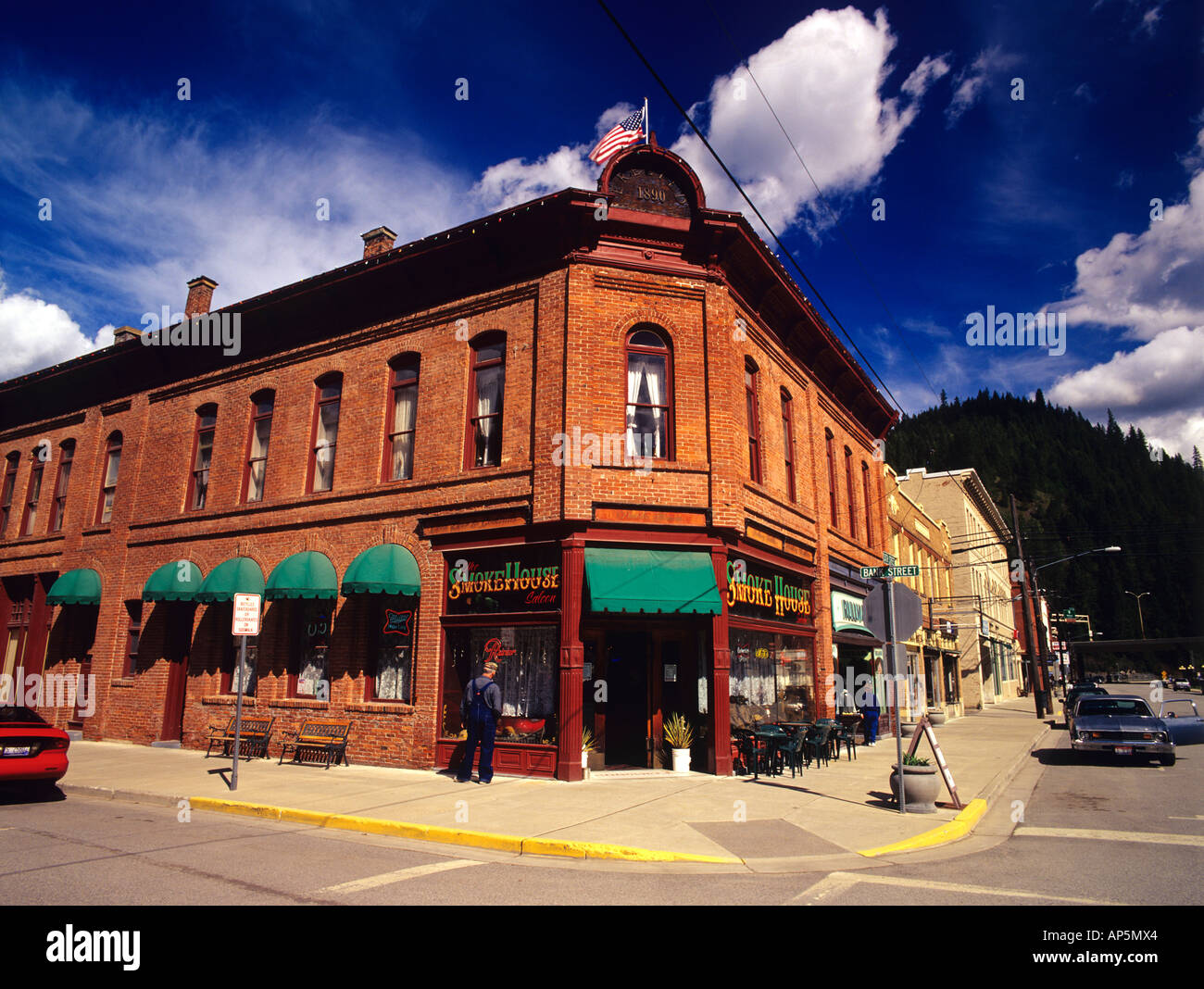 Wallace, Idaho, USA Stock Photo Alamy