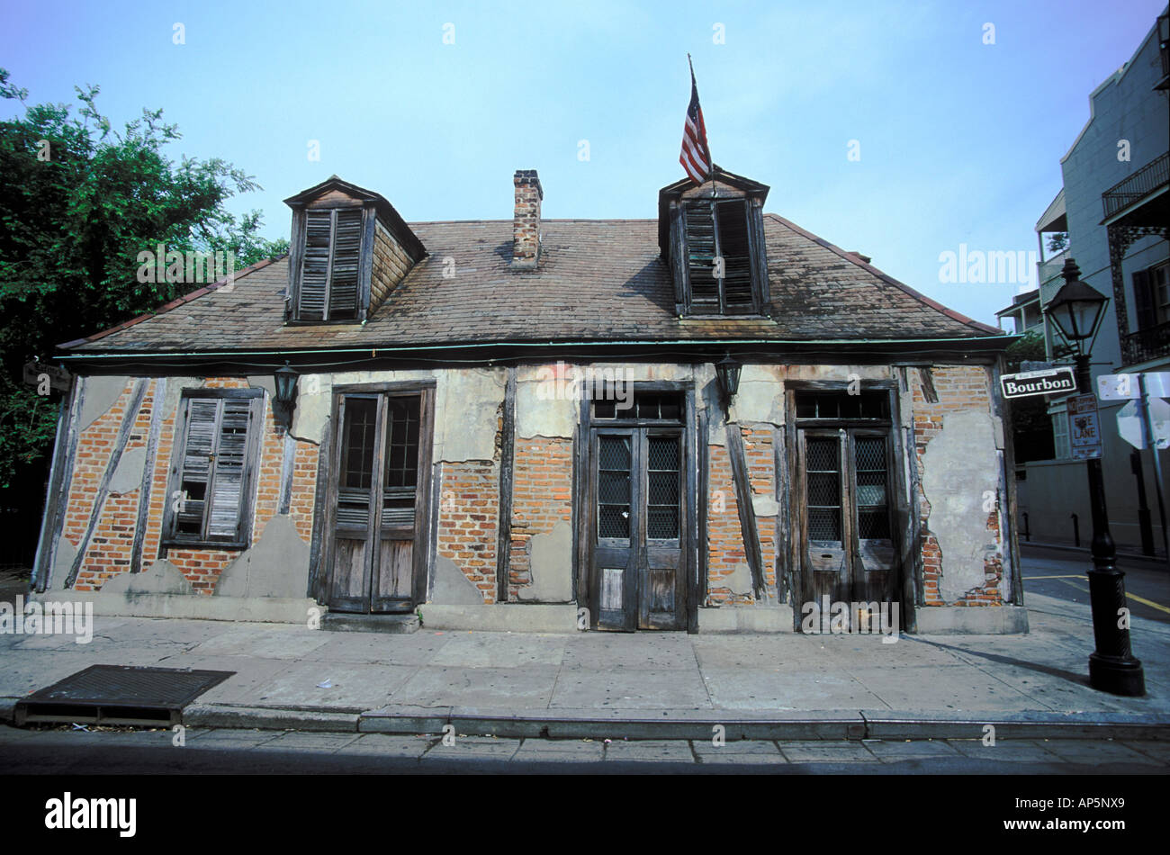 Jean Lafitte House, Former Slave Trading Headquarters, French Quarter, New  Orleans, Louisiana, United States, US Stock Photo - Alamy