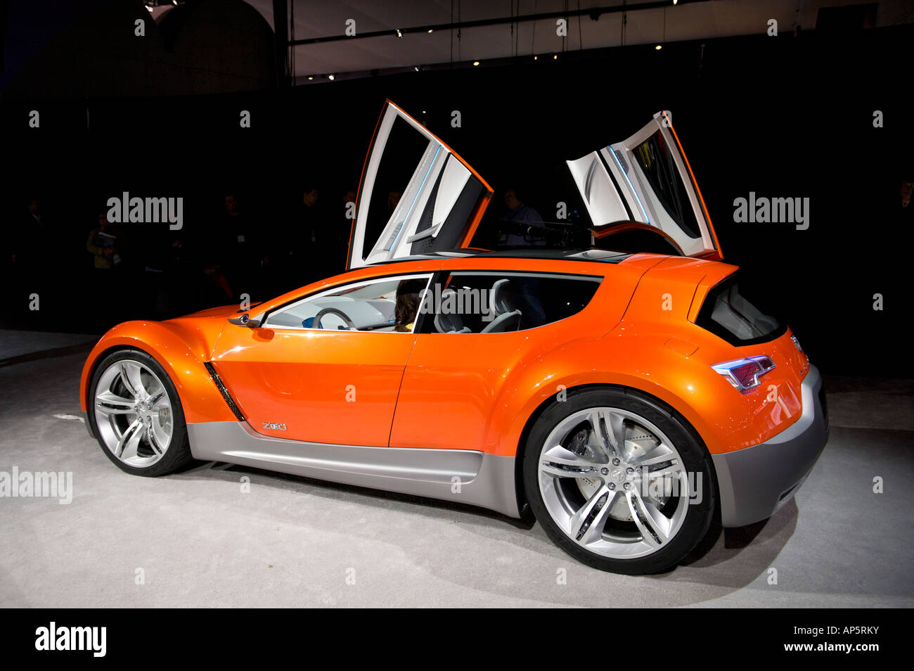 Dodge ZEO electric concept car at the 2008 North American International Auto Show in Detroit Michigan USA Stock Photo