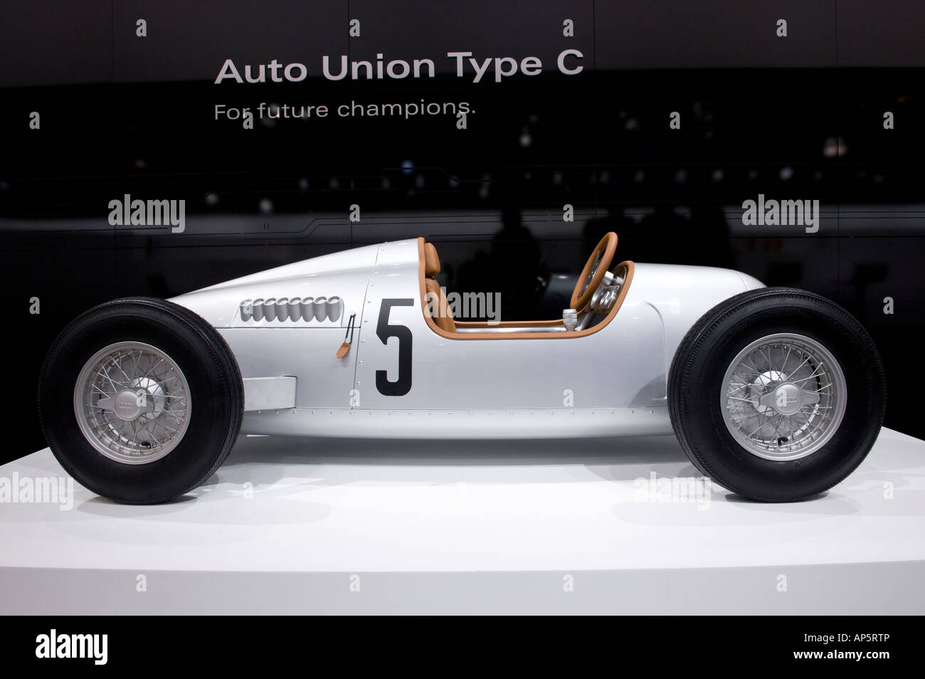 Auto Union Type C pedal car at the 2008 North American International Auto Show in Detroit Michigan USA Stock Photo