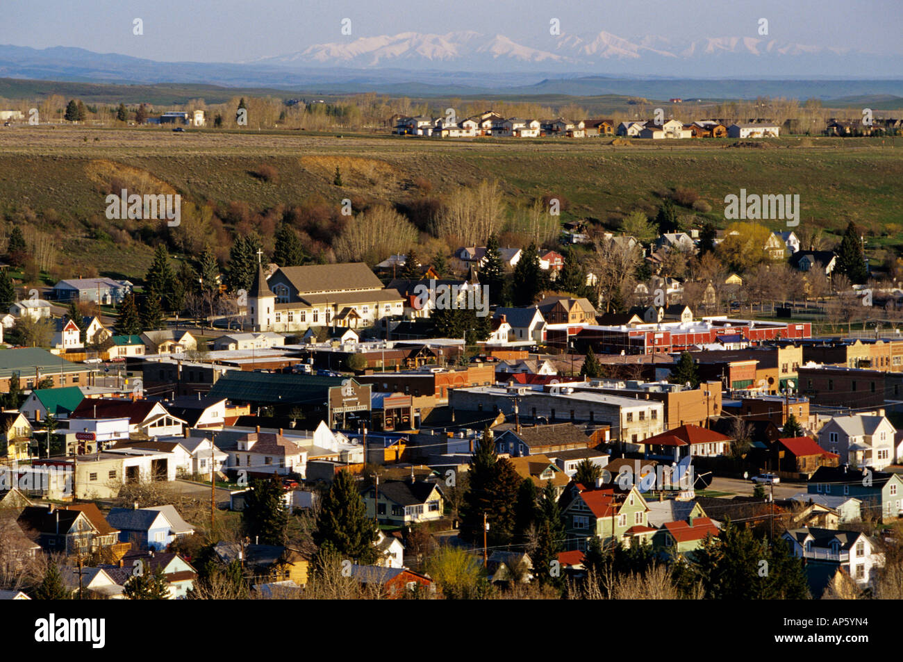 Red Lodge Montana Stock Photo Alamy