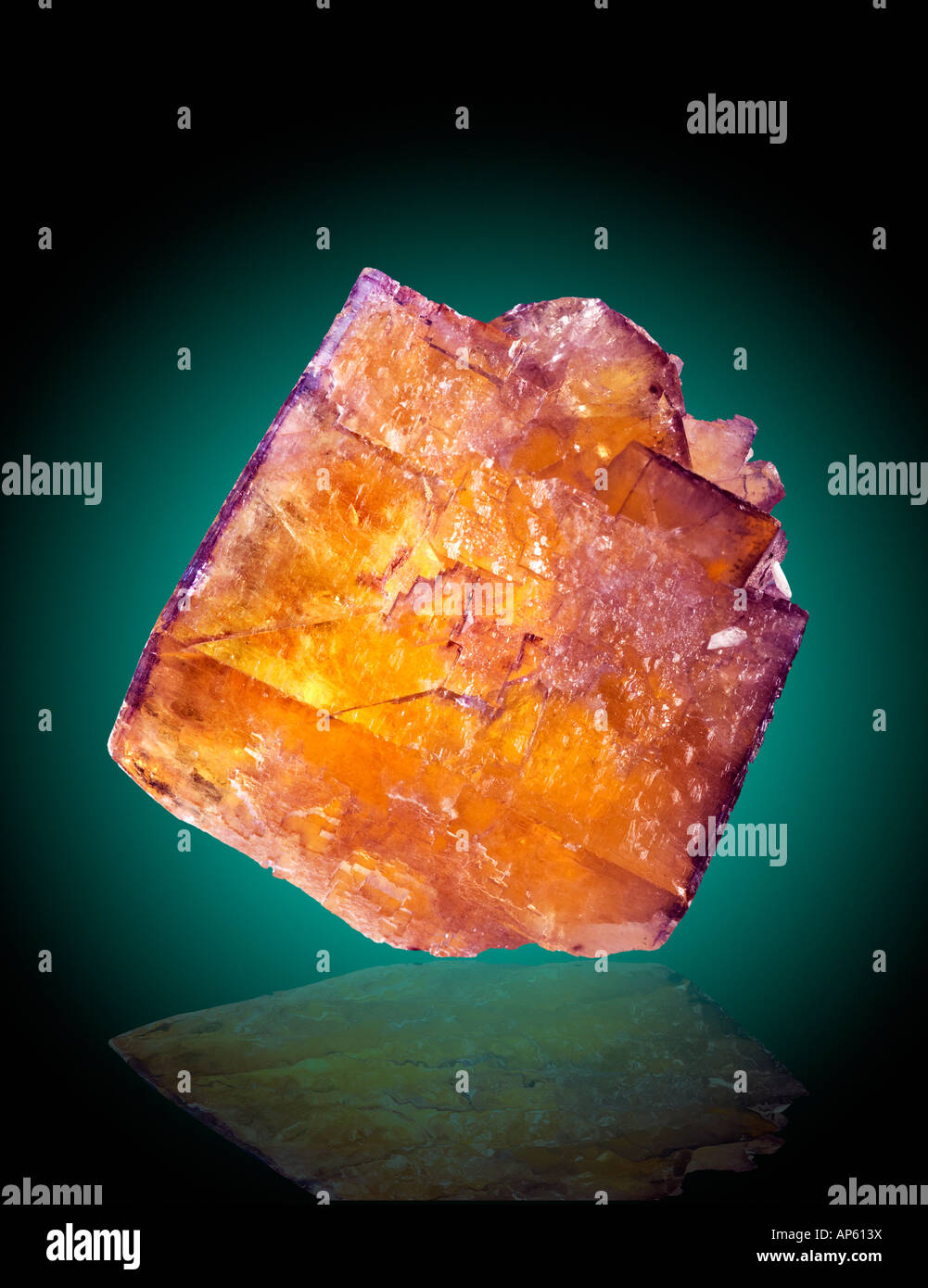 Fluorite Cave In Rock Hardin Co Illinois Stock Photo Alamy