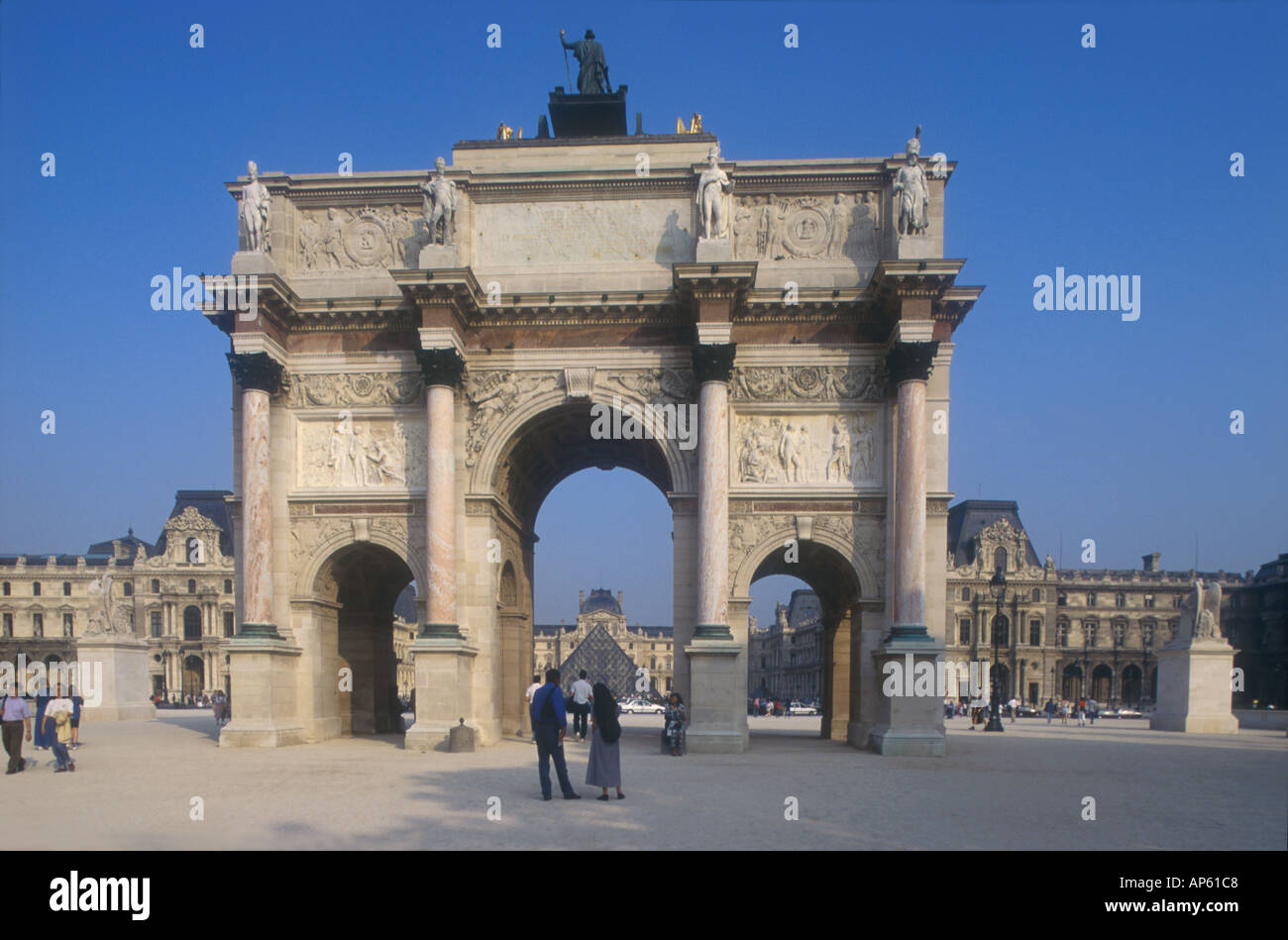 Arc de Triomphe du Carrousel Triumphal Arch of Carrousel commemorating ...