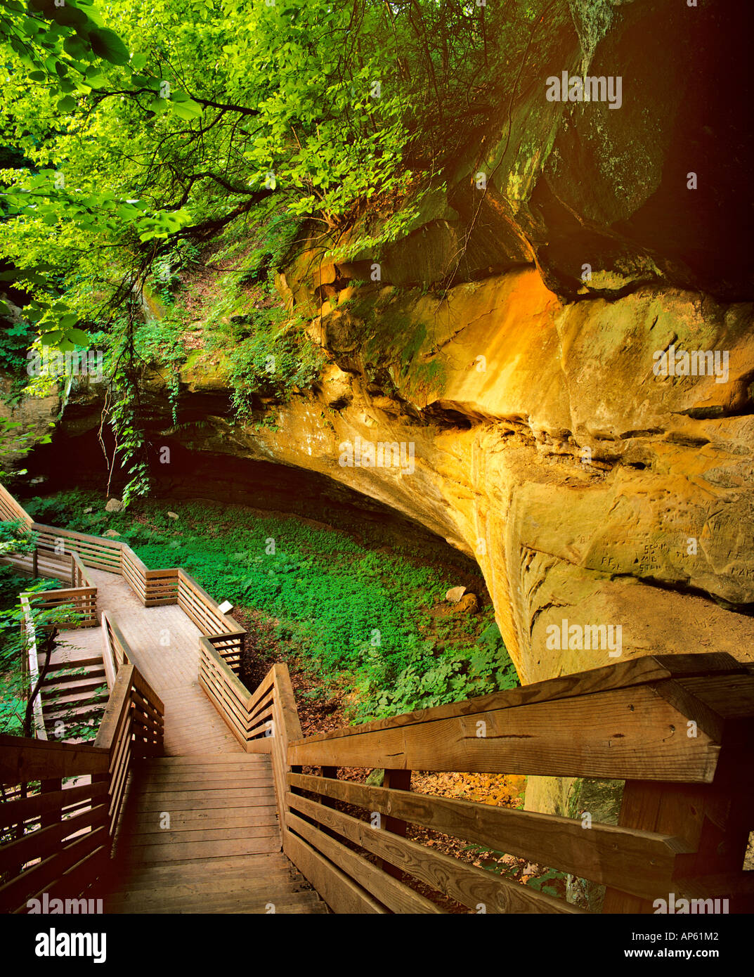 Indian Cave State Park in Nebraska Stock Photo Alamy
