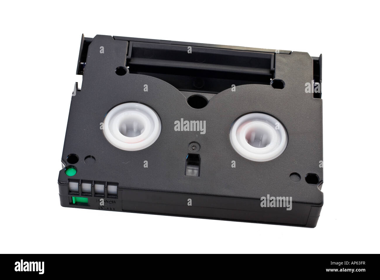 Mini DV cassette with clipping path included Stock Photo - Alamy