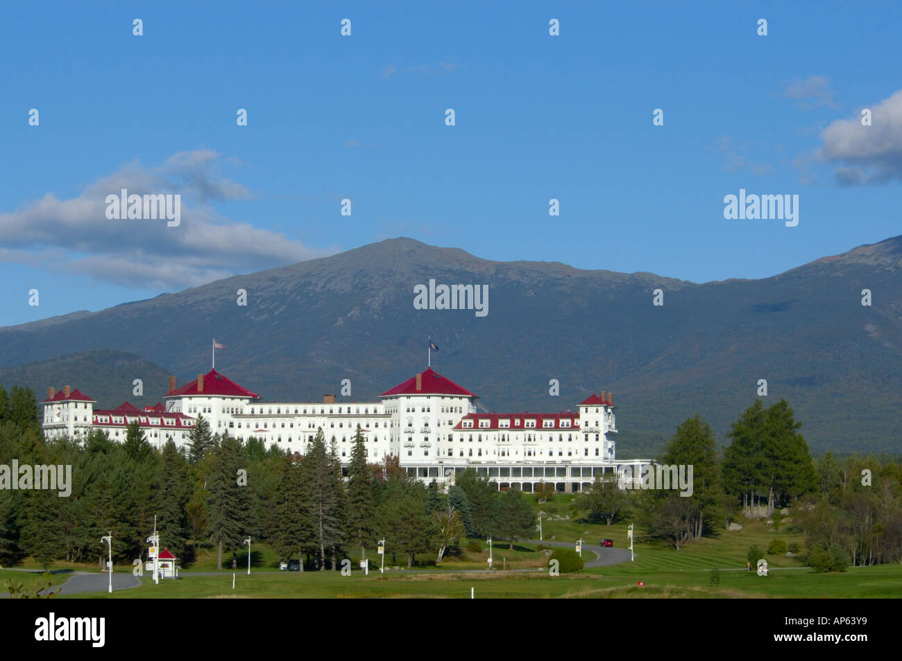 Bretton Woods, NH, USA, The Mount Washington Resort at Bretton Woods Stock Photo Alamy