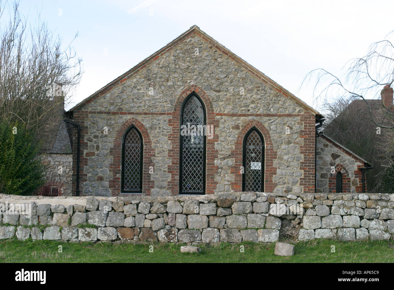 Chapel at Avebury Wiltshire Stock Photo