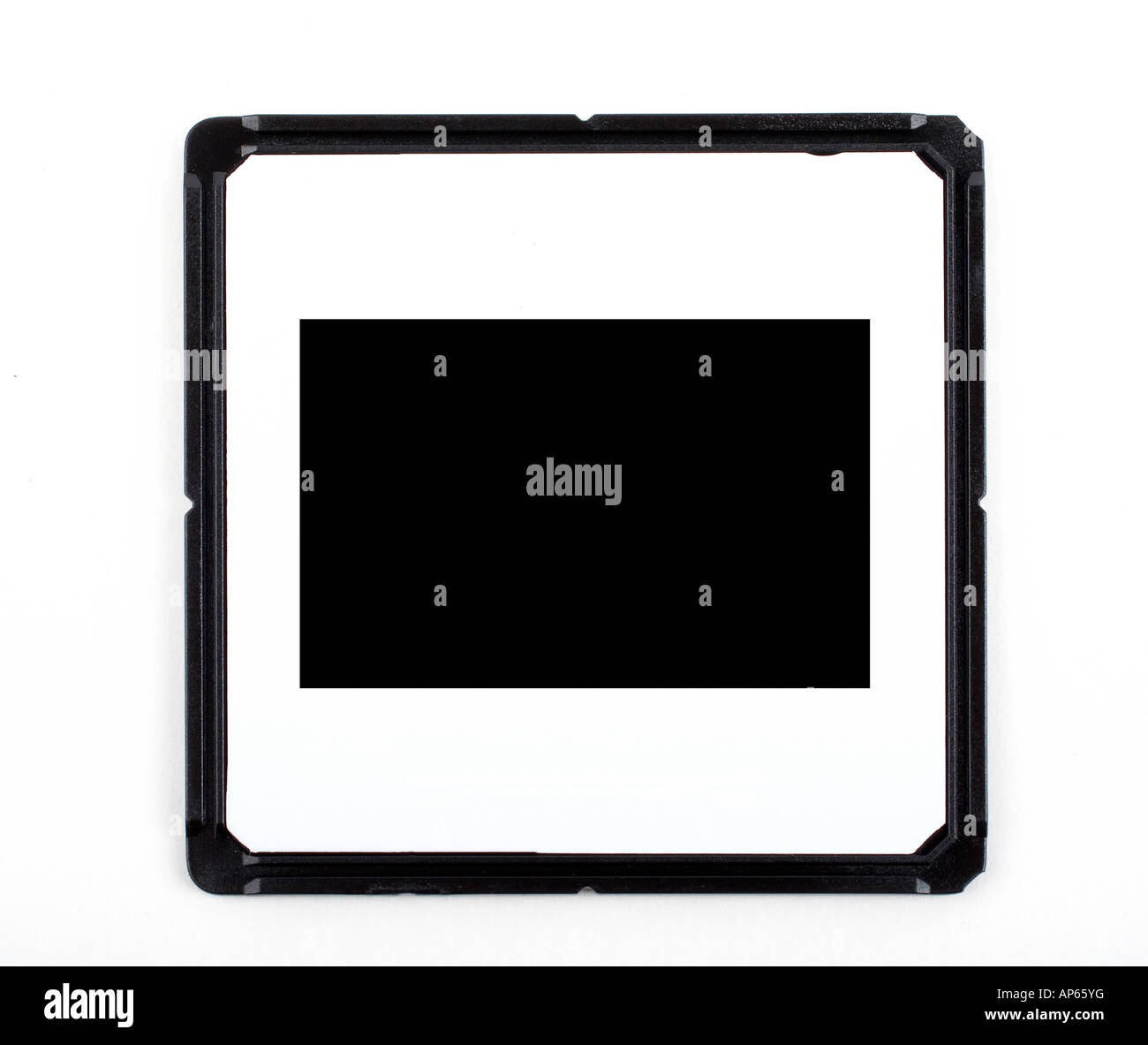 Photo frame to insert your own images on white background Stock Photo