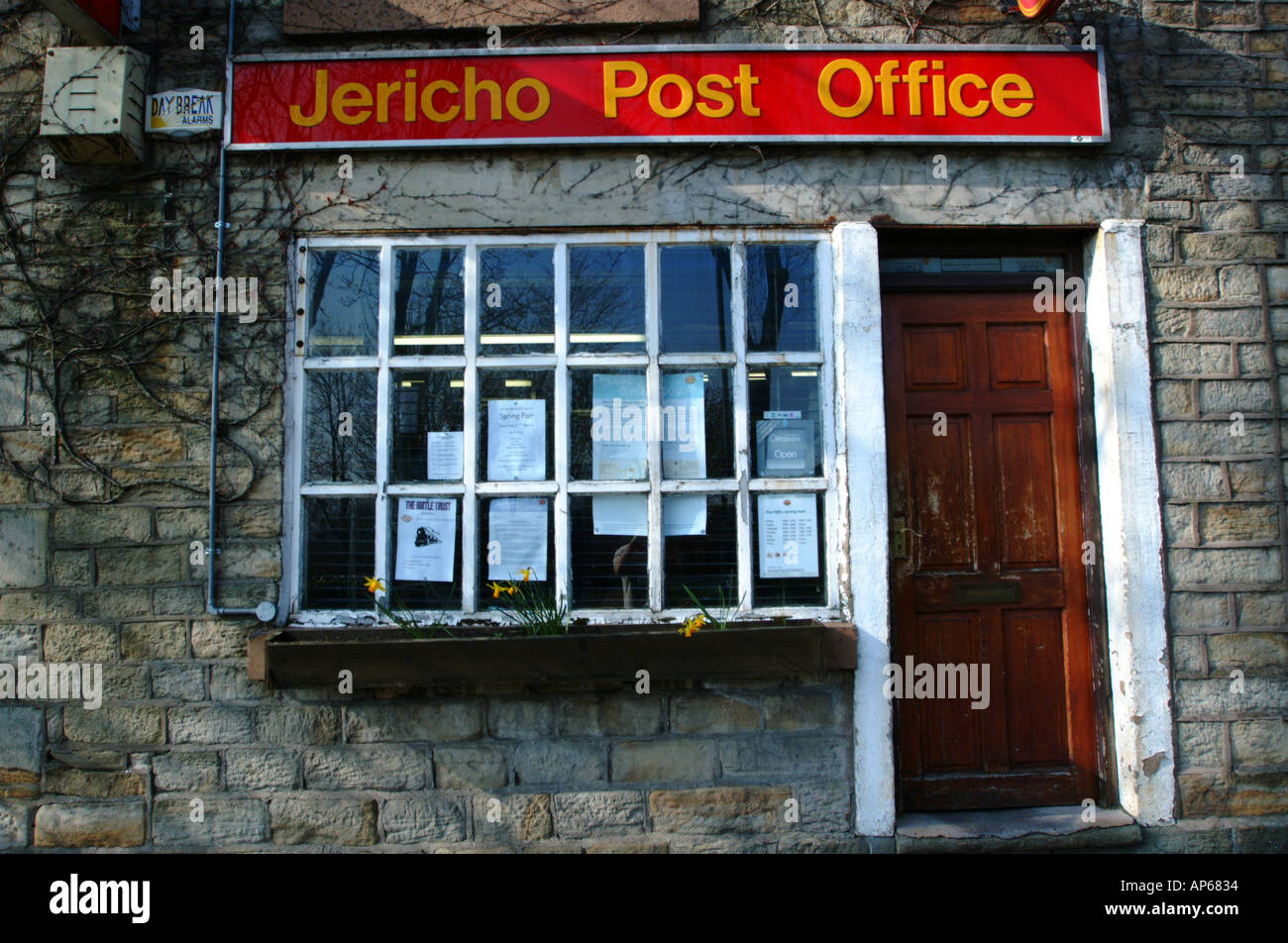 Jericho post office Stock Photo Alamy