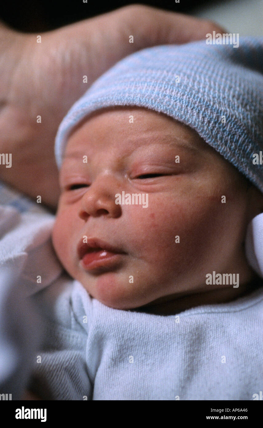 New born six hours old Stock Photo - Alamy