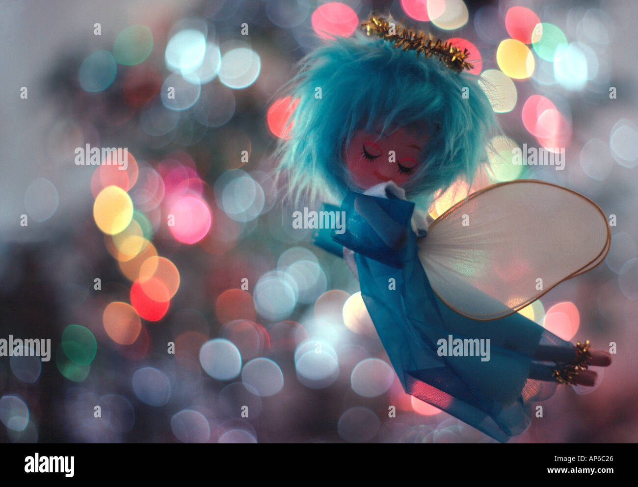 Christmas Tree Angel Stock Photo - Alamy