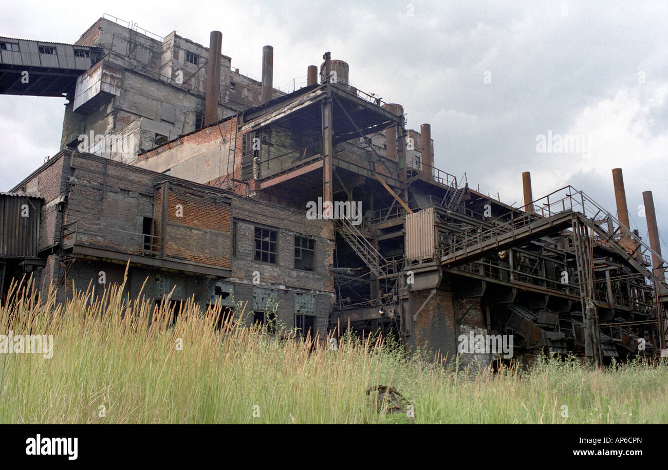 old factory ruins Stock Photo - Alamy