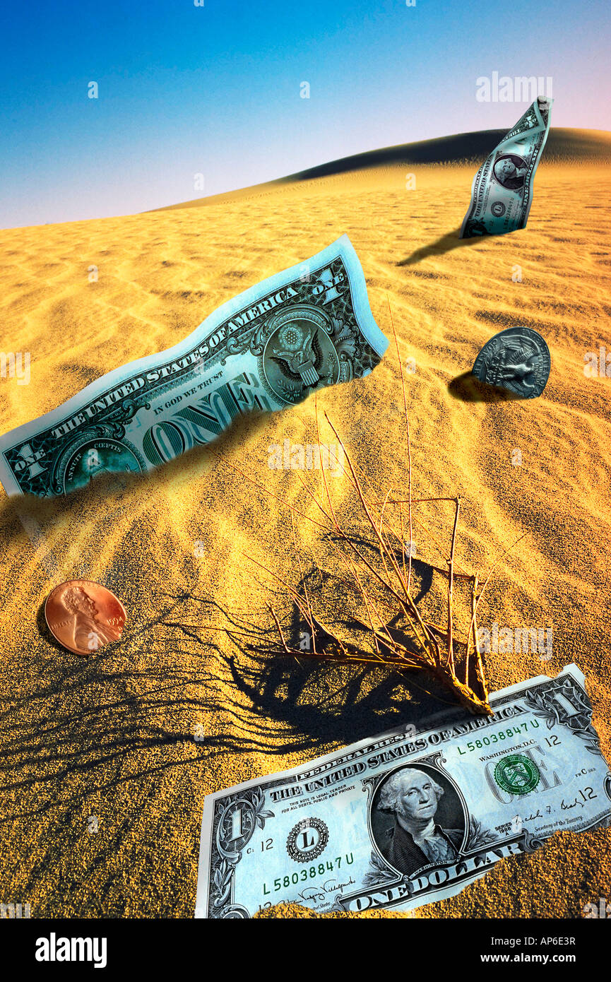One Dollar Bill Concept Stock Photo Alamy