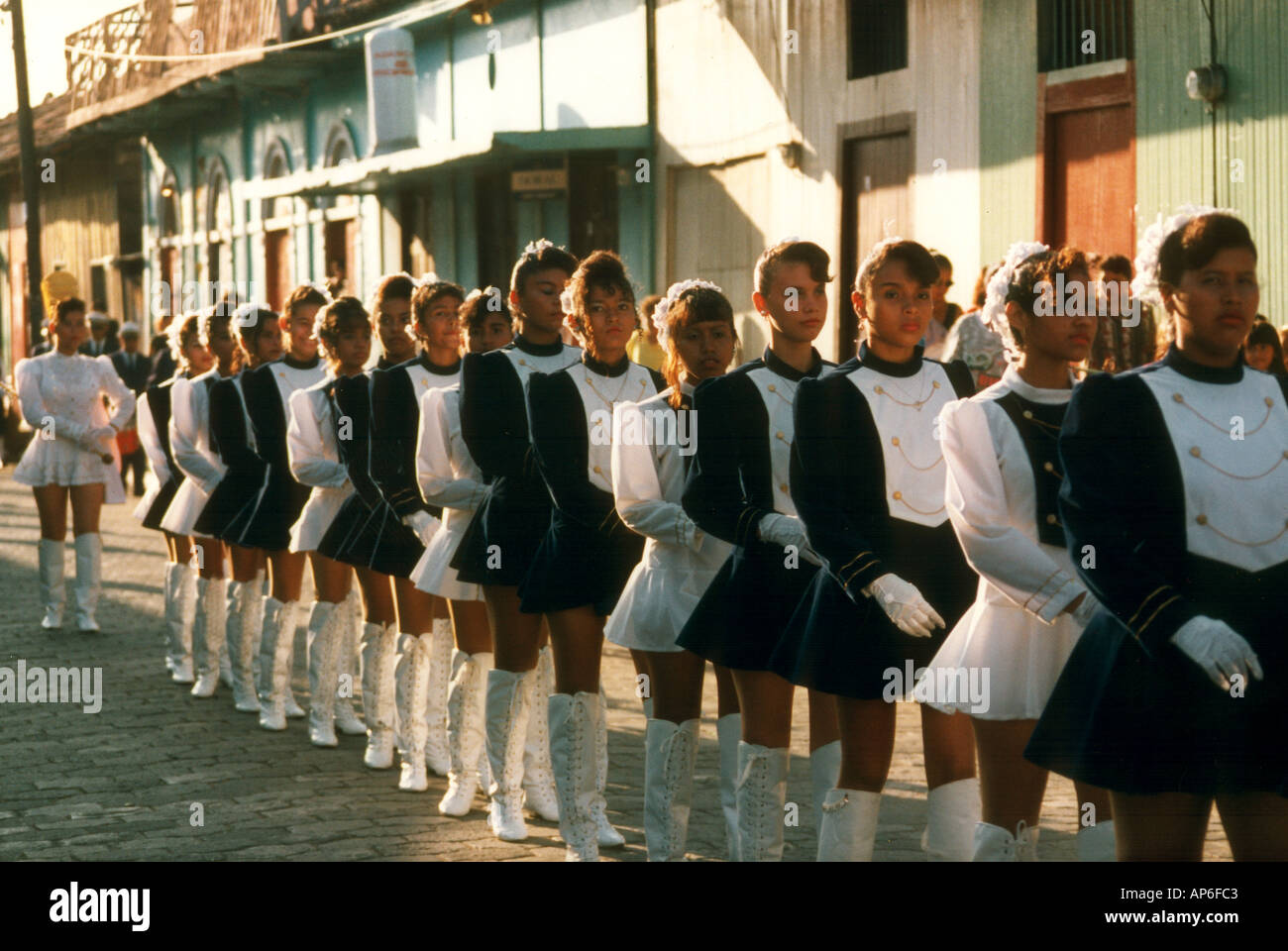 Marching band Nicaragua Stock Photo - Alamy