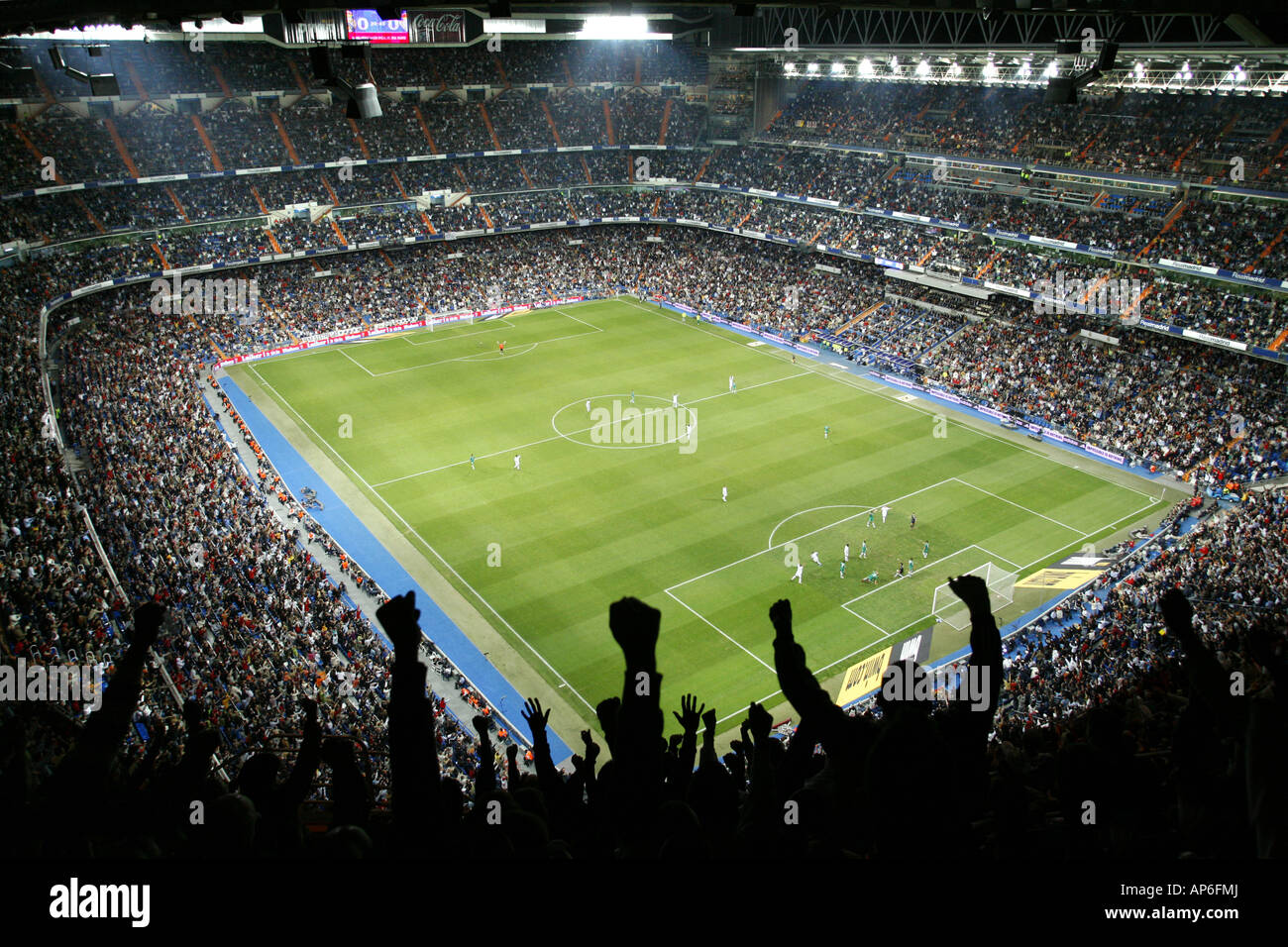 Estadio Santiago Bernabeu, Madrid, Spain Stock Photo