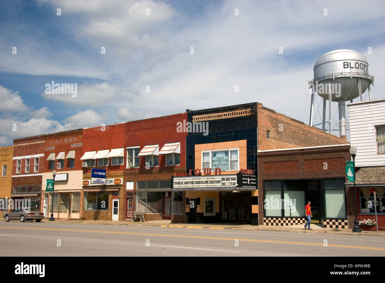 Main street iowa hires stock photography and images Alamy