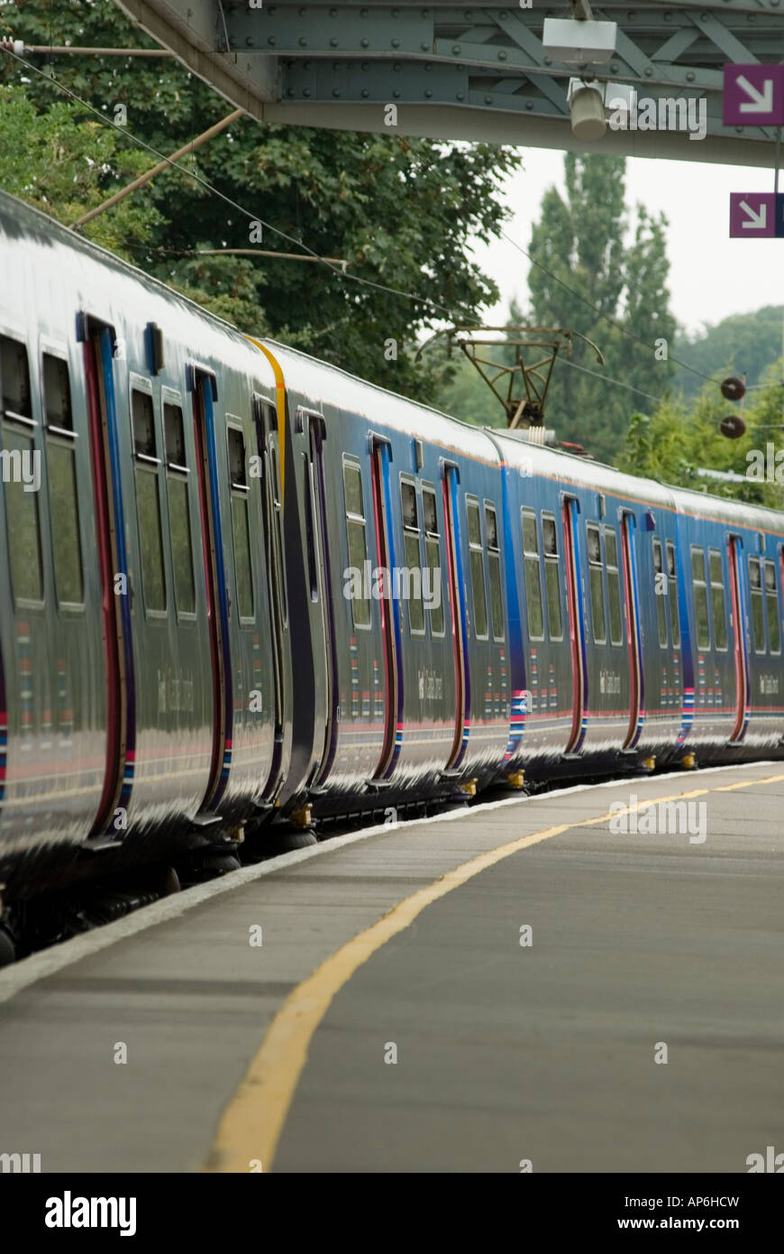 First Capital Connect class 313 train at Hertford North railway Station