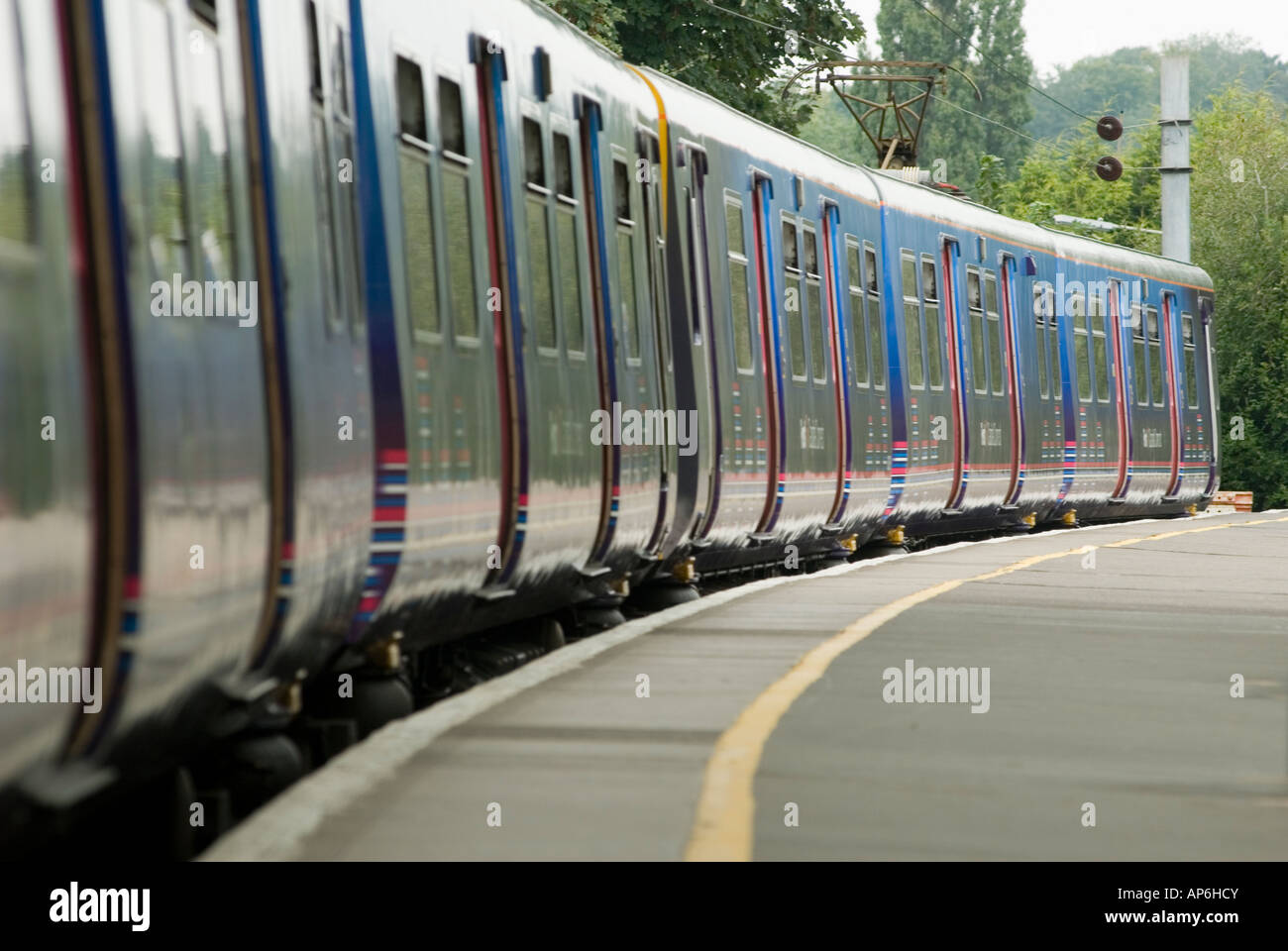 First Capital Connect class 313 train at Hertford North railway Station ...