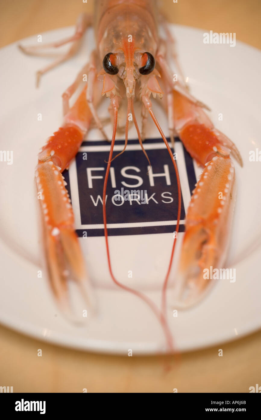 Fishworks Restaurant Marylebone High Street London England UK Stock