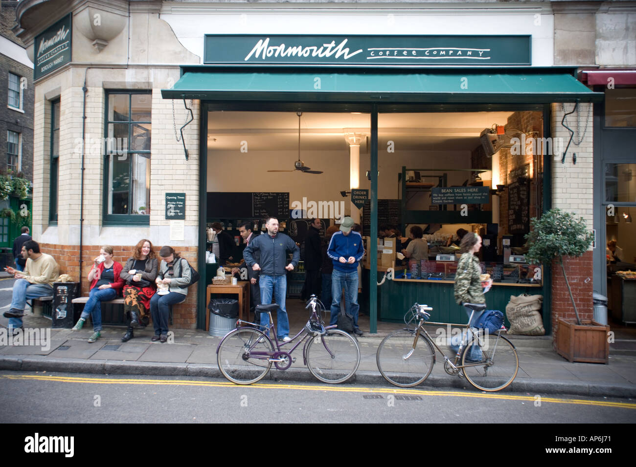 Monmouth Coffee House Stock Photo Alamy