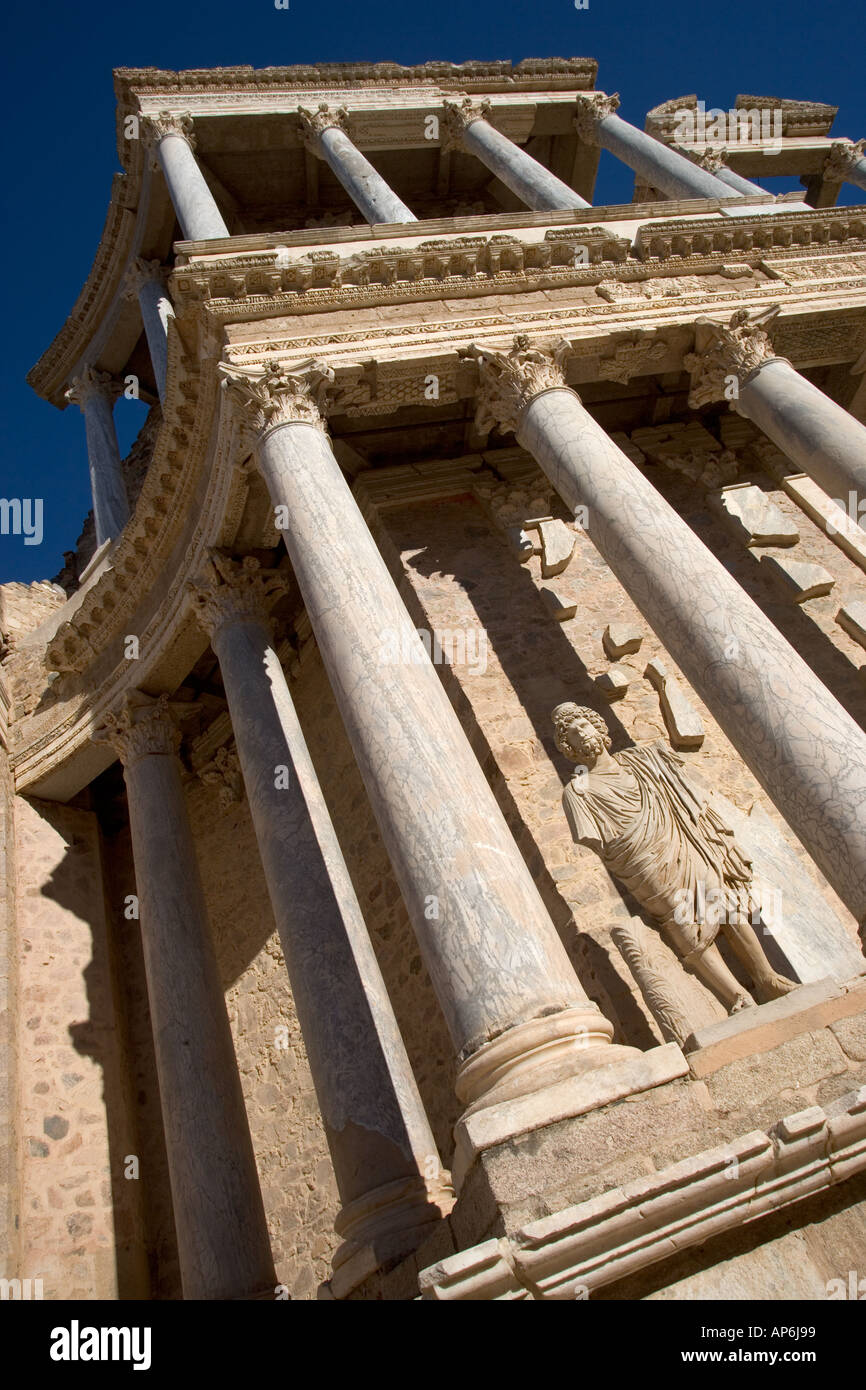 Roman Arena Column The Roman Arena Stock Photo - Alamy