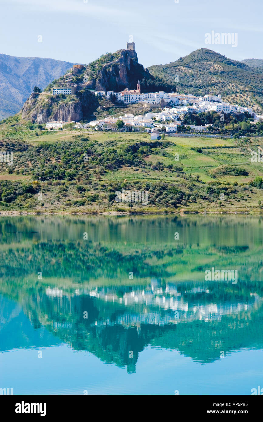 Zahara de la Sierra Cadiz Province Andalusia Spain Stock Photo - Alamy