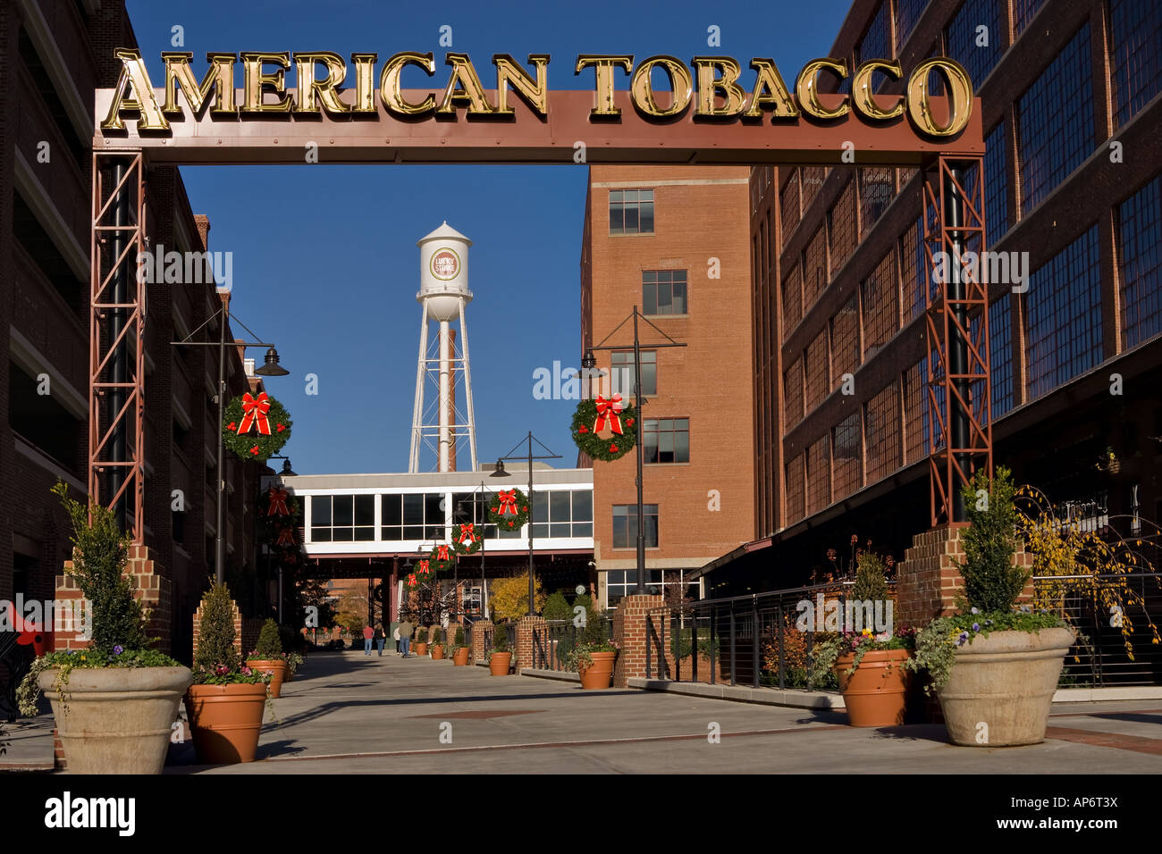 Entrance to the American Tobacco Historic District in Downtown Durham