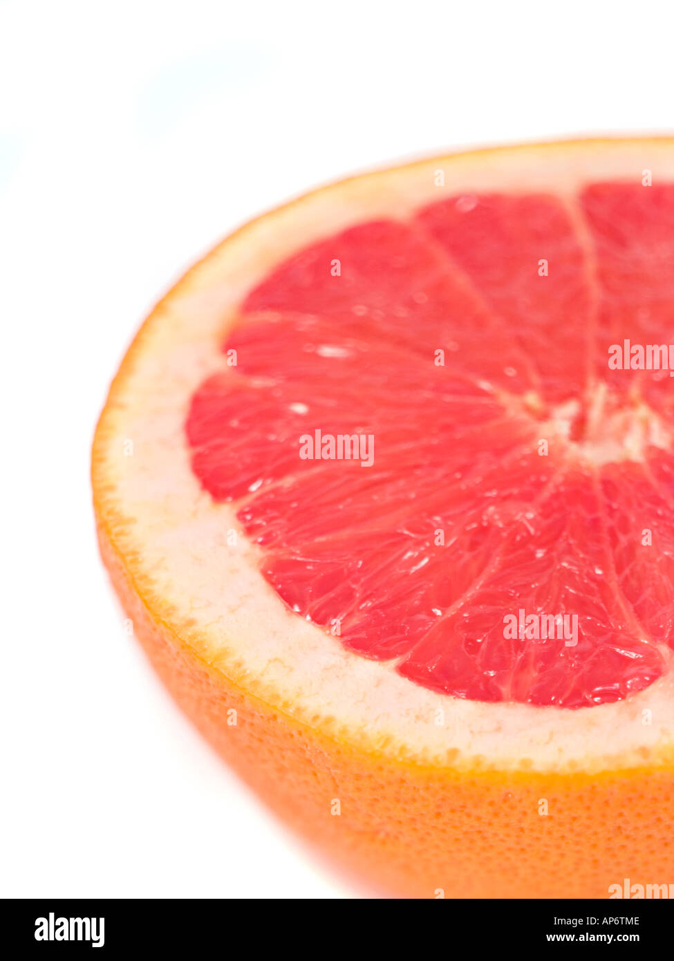 grapefruit on a white background Stock Photo