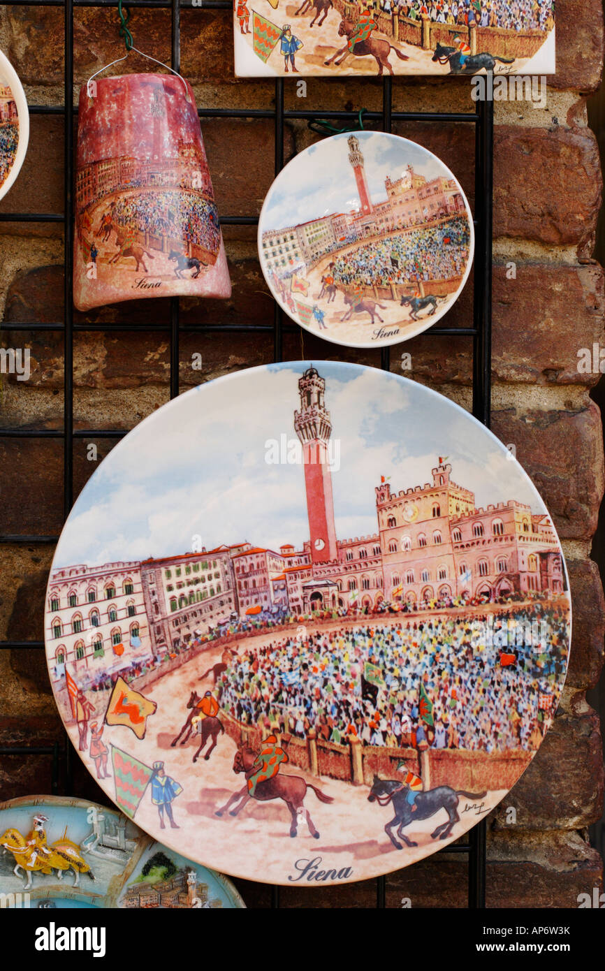 Tuscany Italy Ceramic Painted Pottery High Resolution Stock Photography