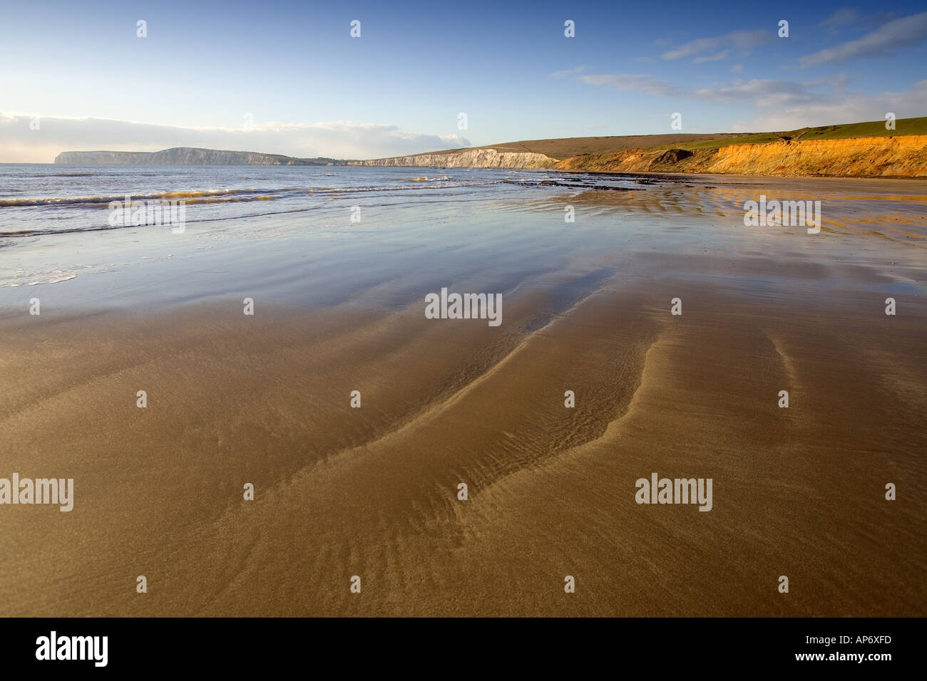 Compton Bay Isle of Wight England UK Stock Photo Alamy