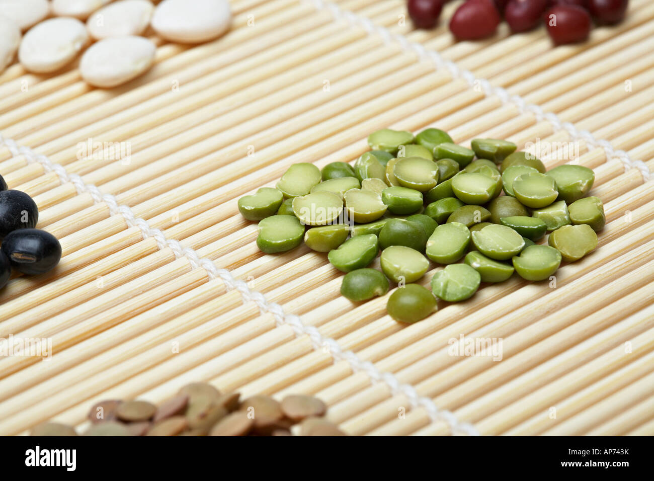 Assortment of beans and pulses Stock Photo Alamy