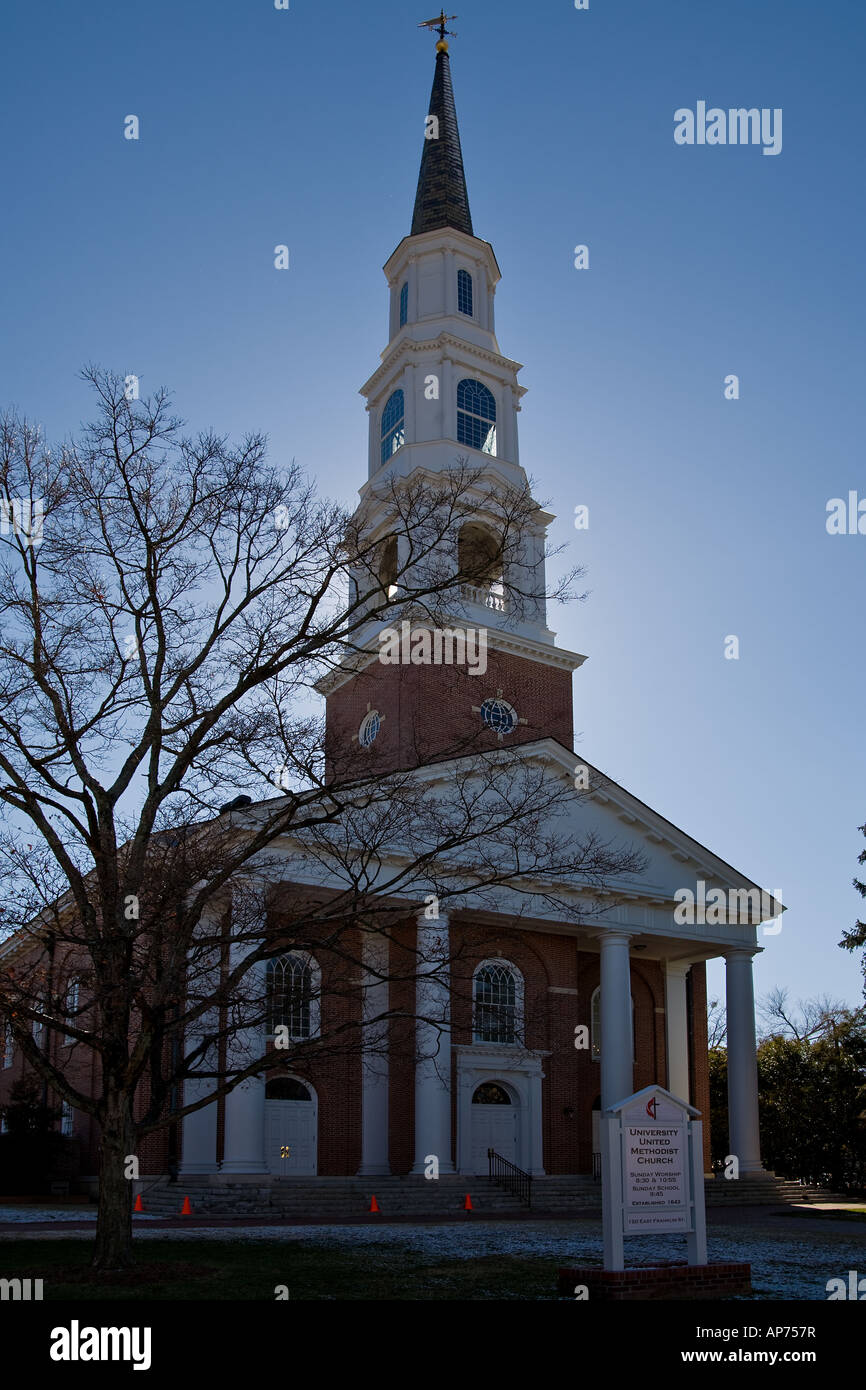 University United Methodist Church, the tallest Chapel in Chapel Hill