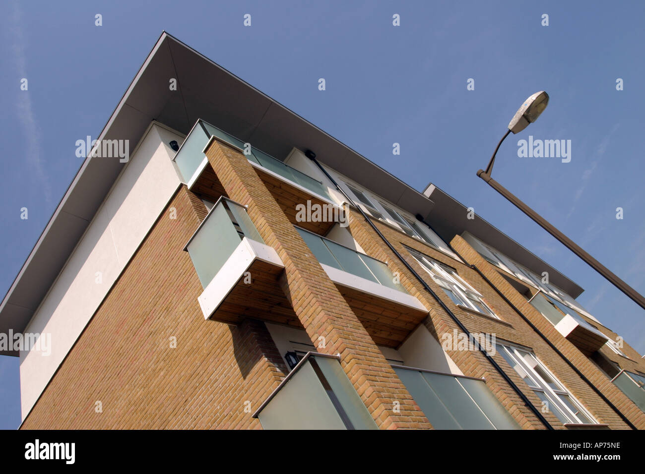 new build apartments East Dulwich London Stock Photo Alamy