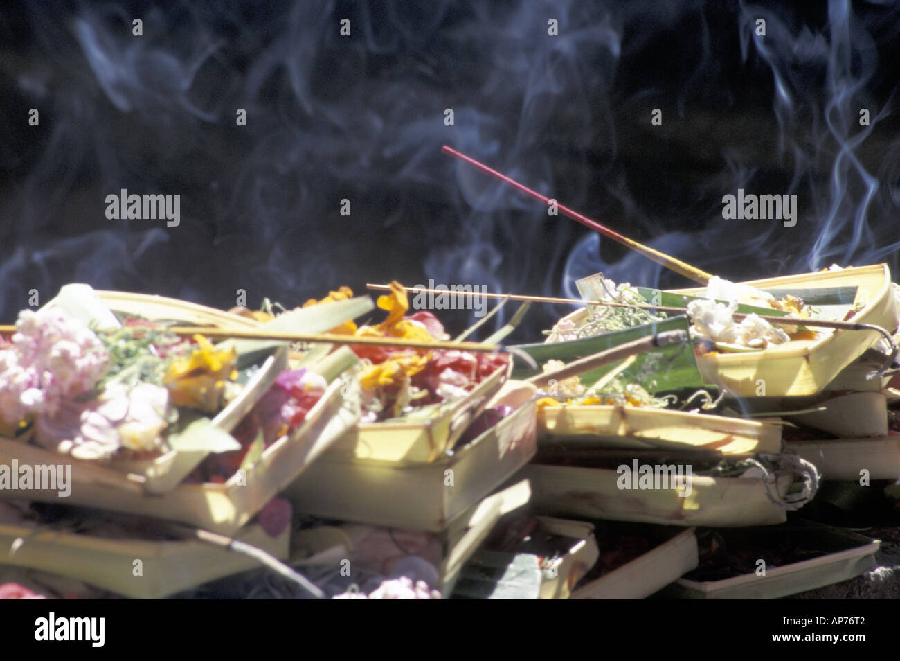 Incense sticks outside hindu temple hi-res stock photography and images ...