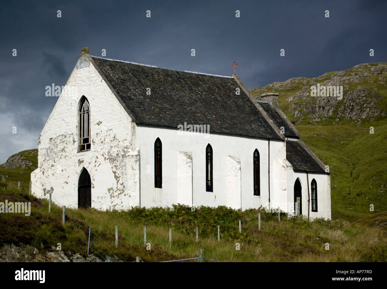 Old Scottish Chapel Stock Photo Alamy