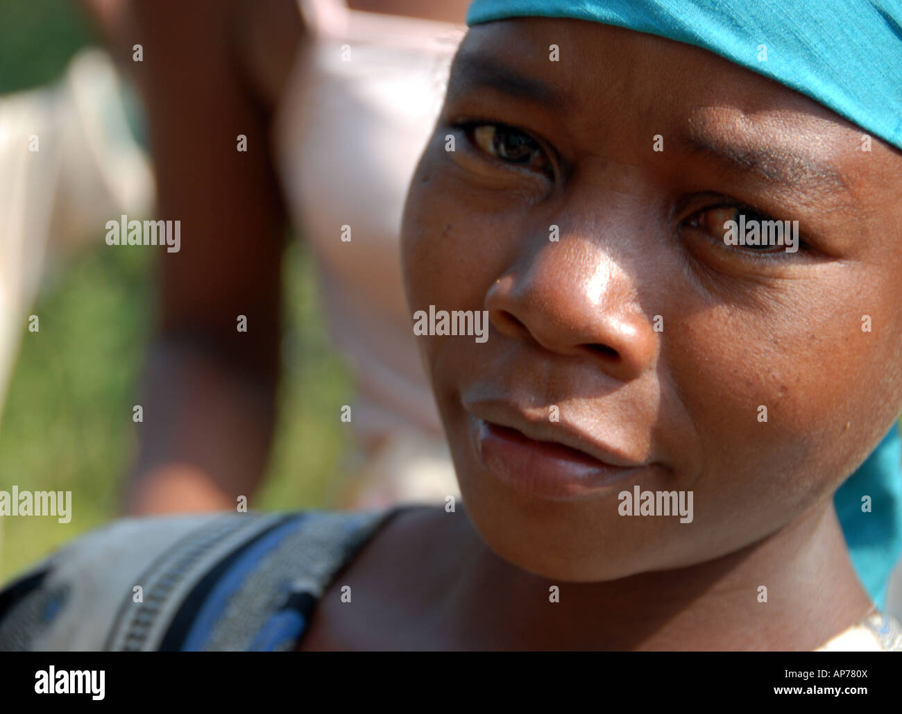 Malagasy vendor Stock Photo