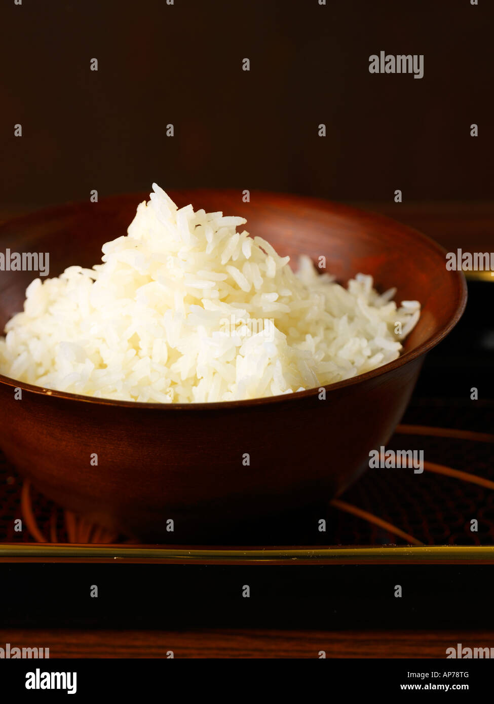 Cooked Jasmine Rice Stock Photo Alamy