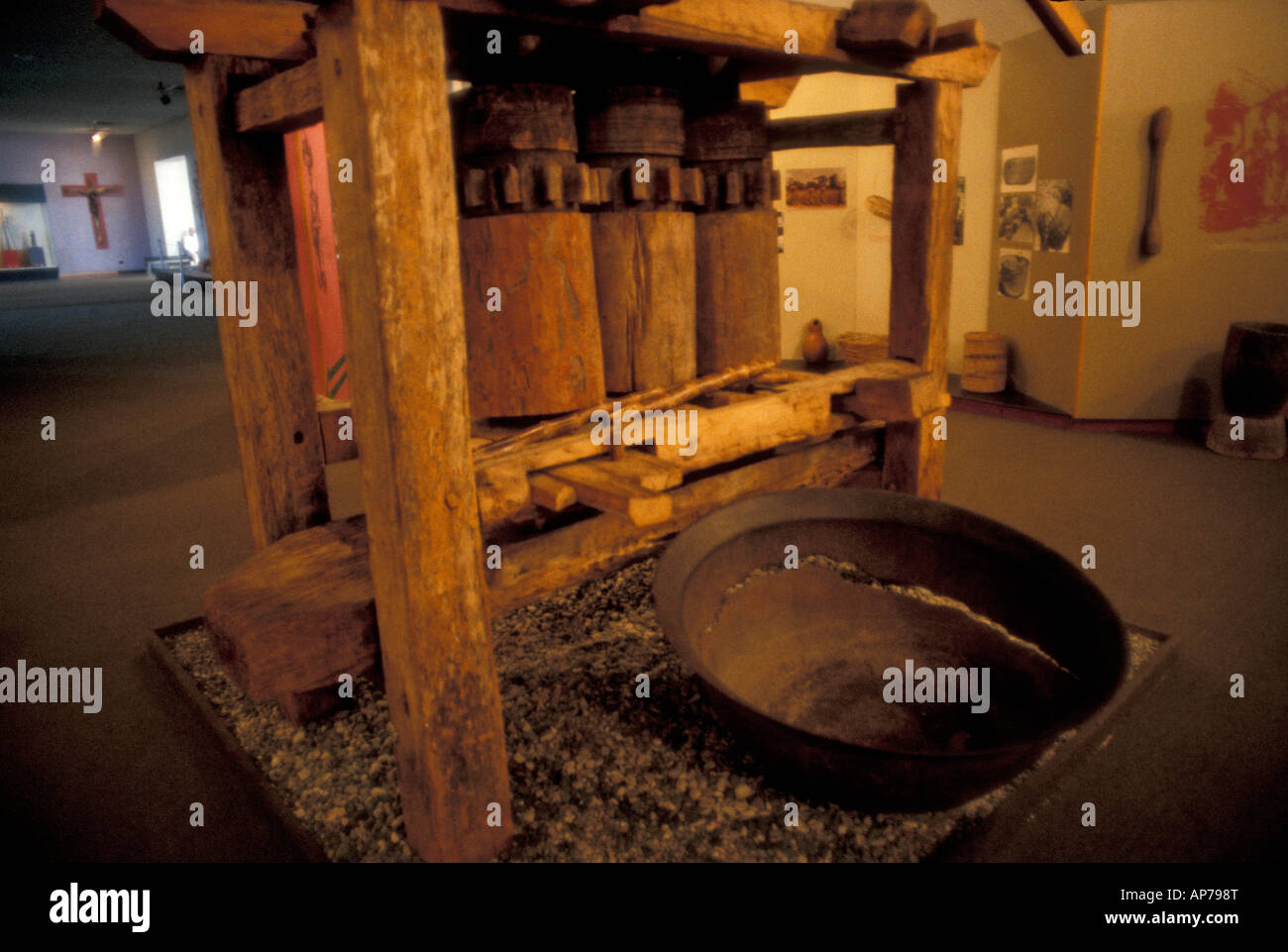 Sugarcane press (trapiche) from the 16th century, Museum of History and