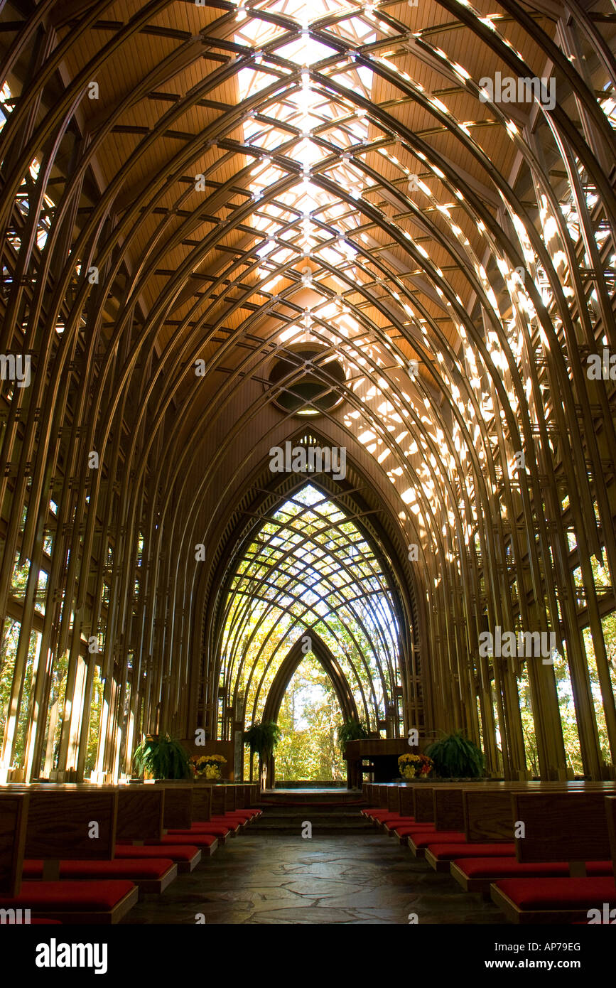 Mildred B. Cooper Chapel in Bella Vista, Ark., designed by architect E
