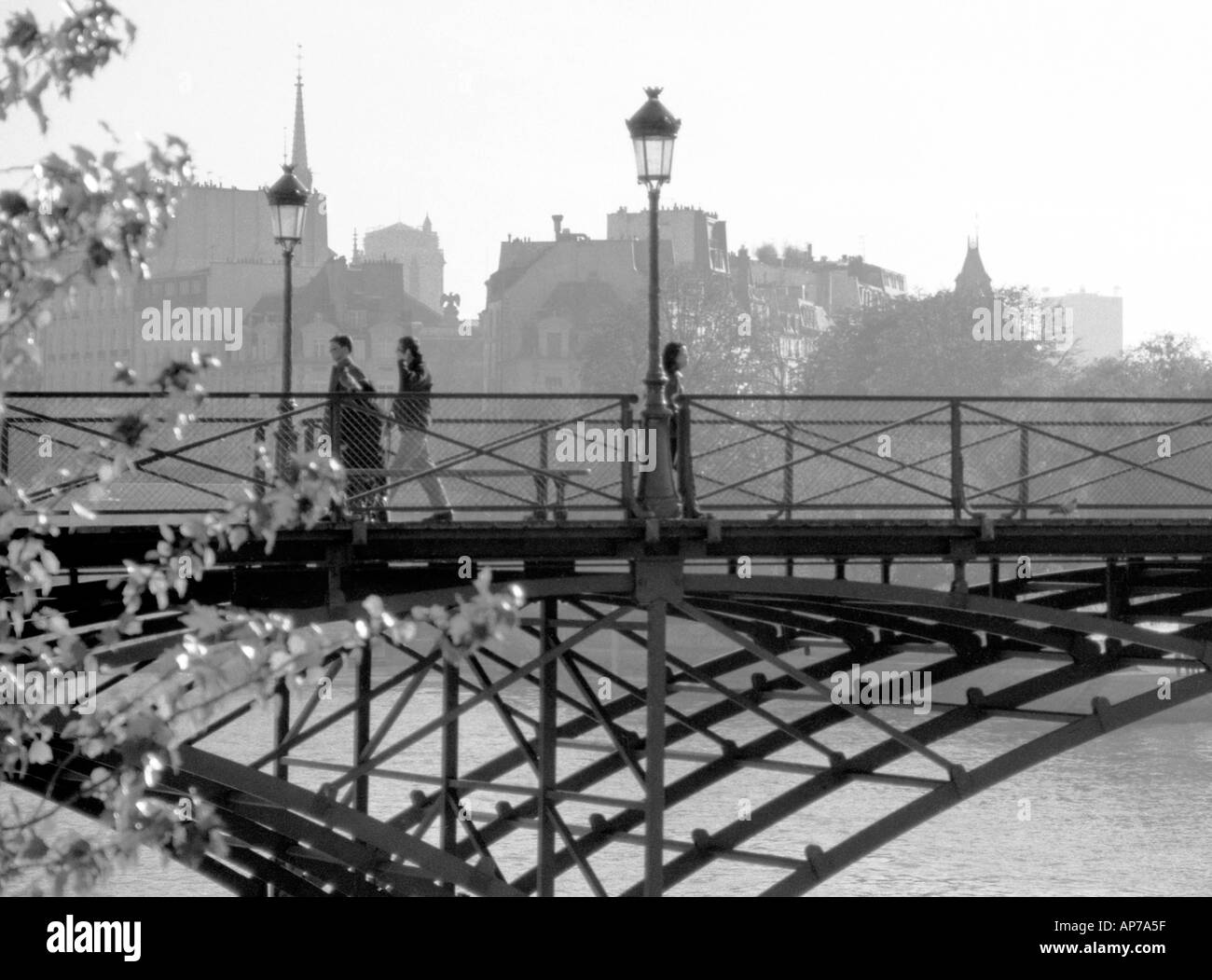 Le Pont des Arts Bridge, Paris, France Stock Photo - Alamy