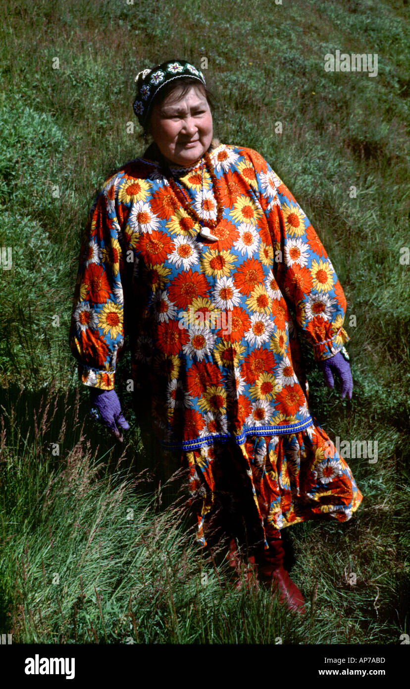 Eskimo yupik woman chukotka hi-res stock photography and images - Alamy