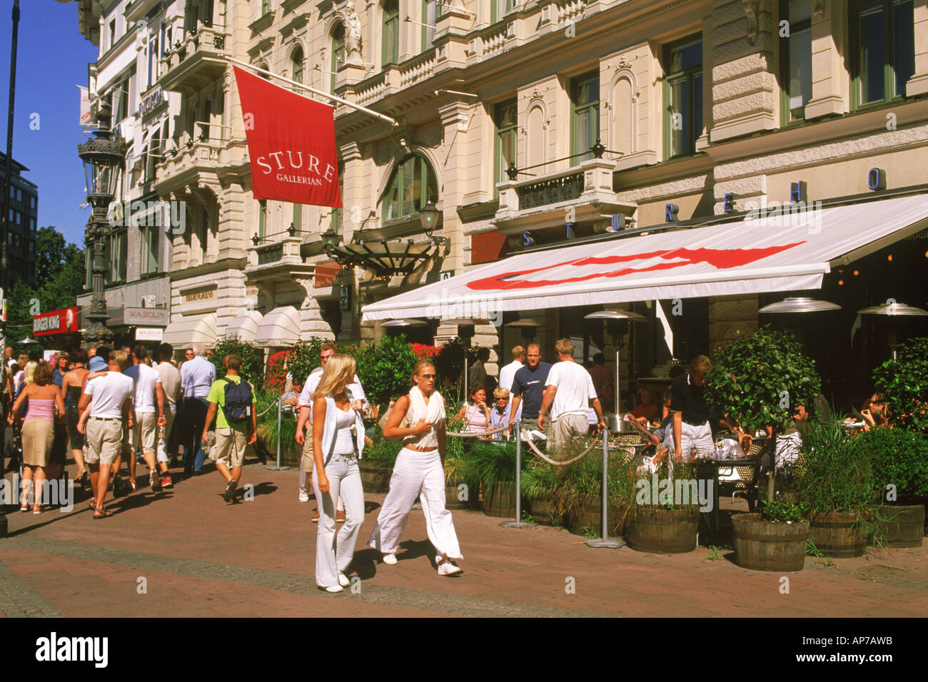 Stockholm stureplan summer hi-res stock photography and images - Alamy