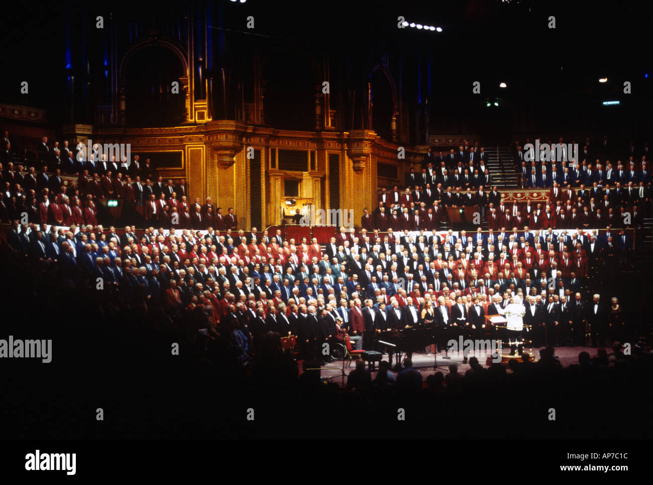 UK London Royal Albert Hall Combined Male Voice Choirs Concert DW1