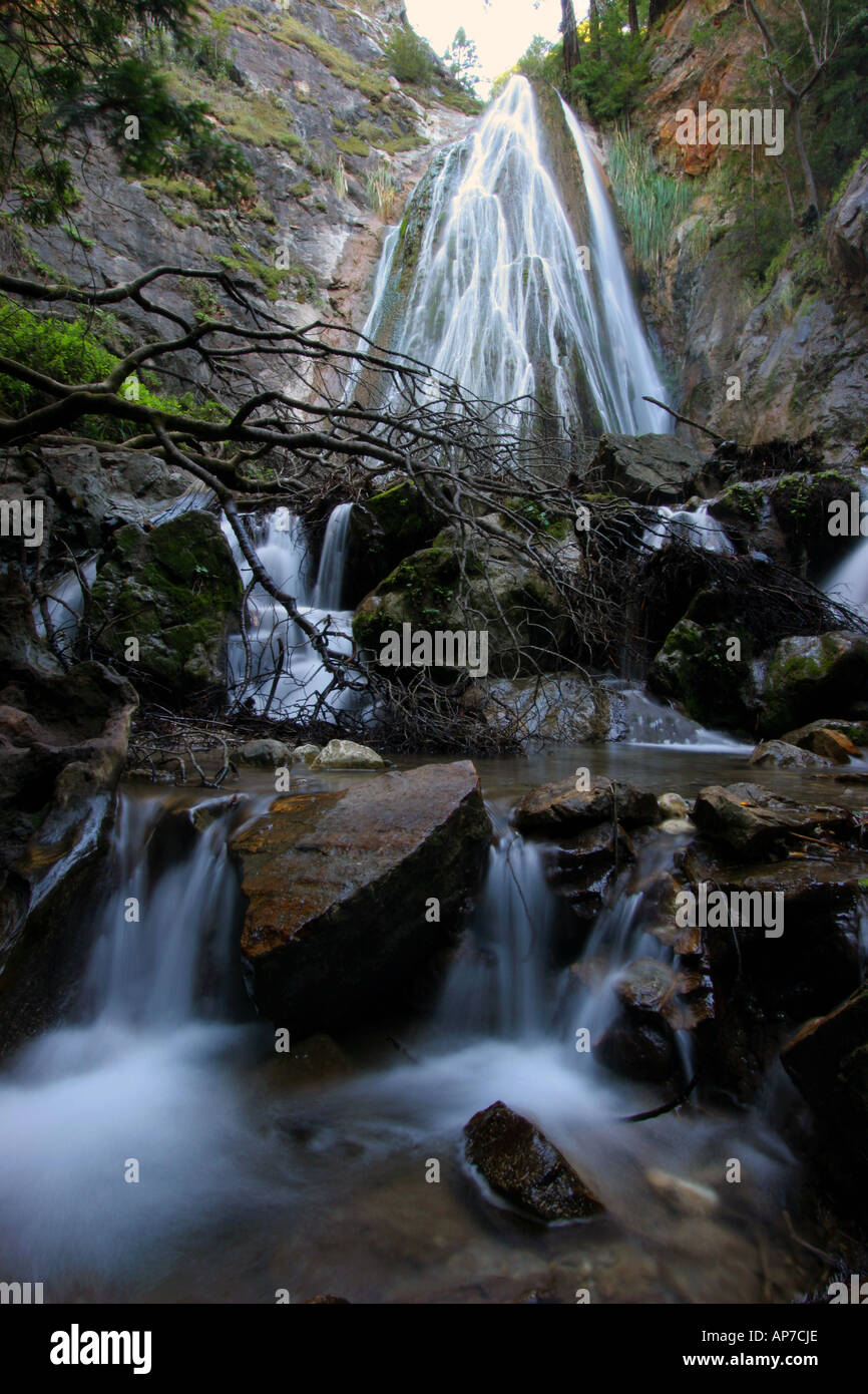 limekiln falls, california Stock Photo Alamy