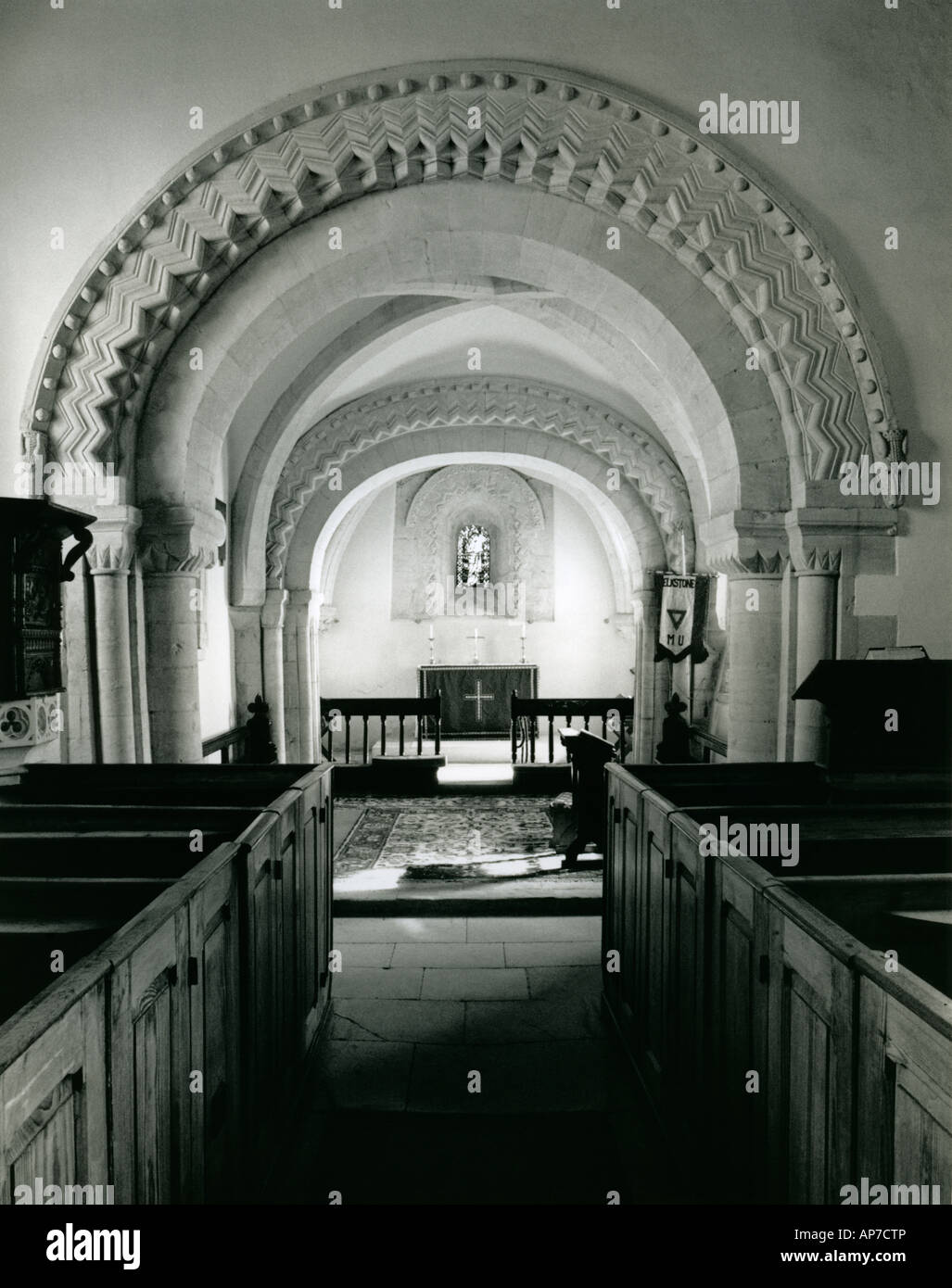 Elkstone Saxon church, Gloucestershire, UK Stock Photo Alamy