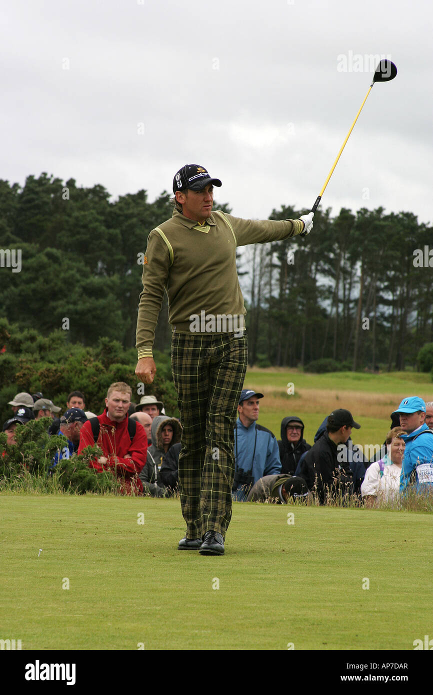 Ian Poulter English professional golfer Stock Photo