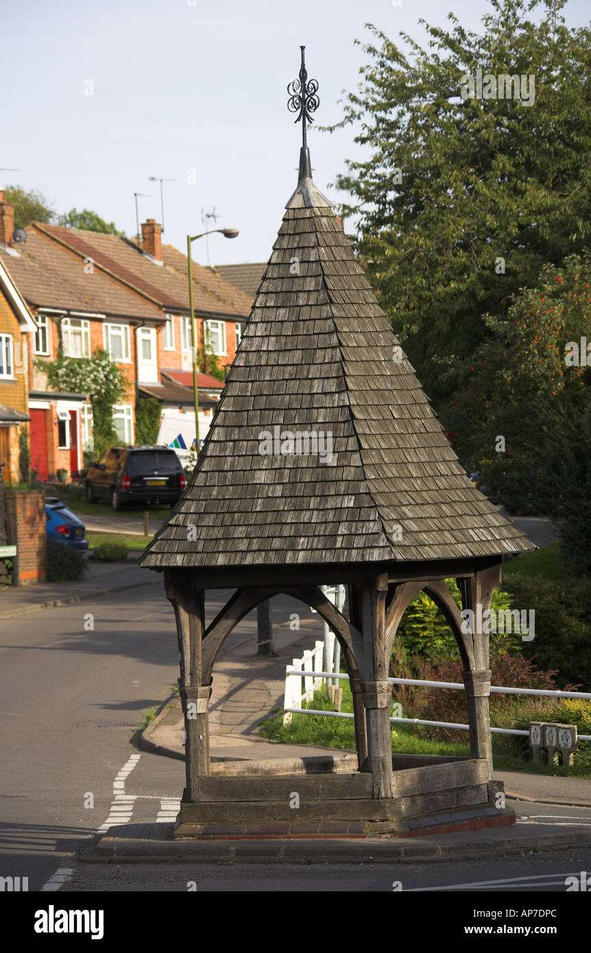 The Wishing Well, High Street, Bovingdon, Hertfordshire Stock Photo